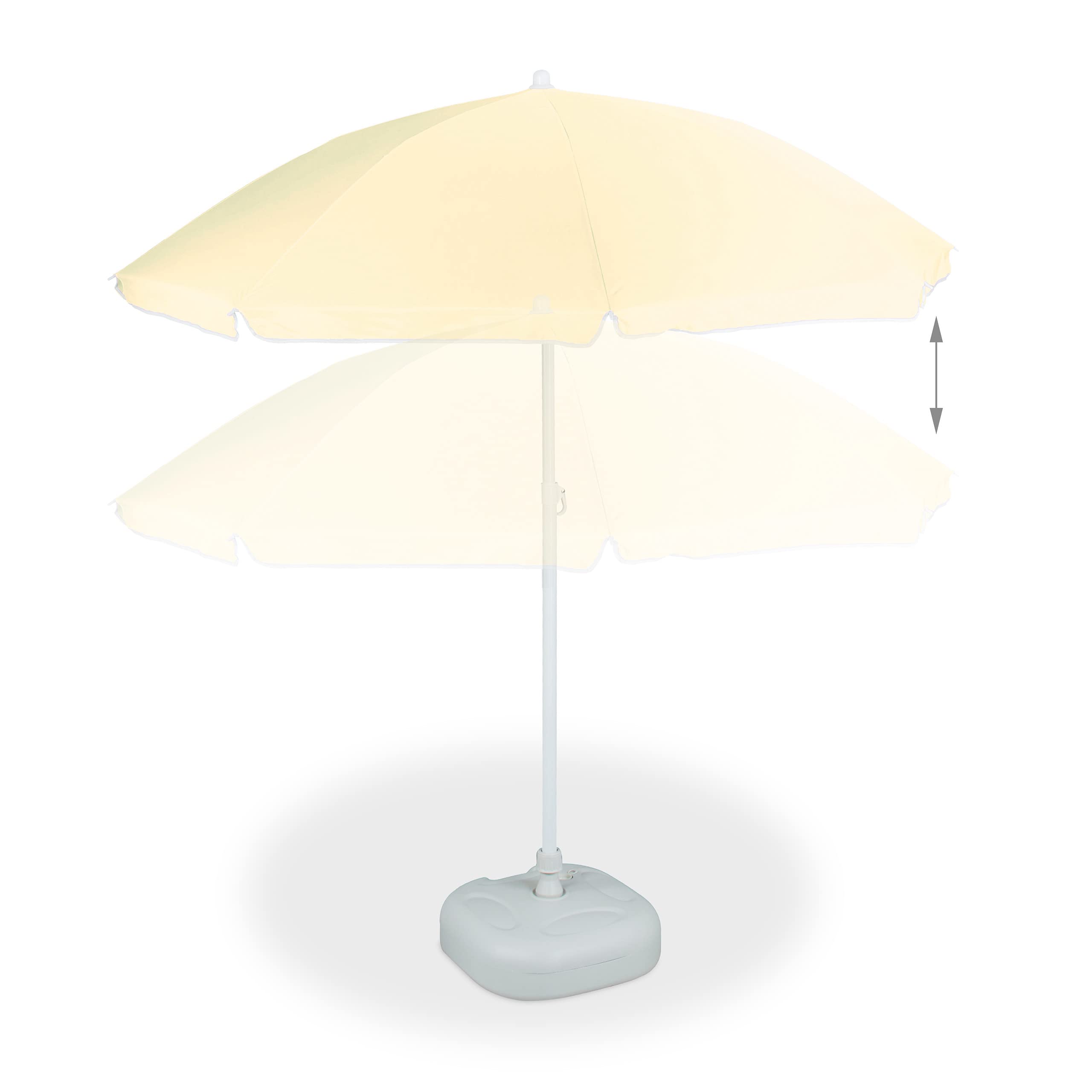 relaxdays-sonnenschirm-set-2-teilig-180-cm-hellgelb-wei-mit-st-nder image 8