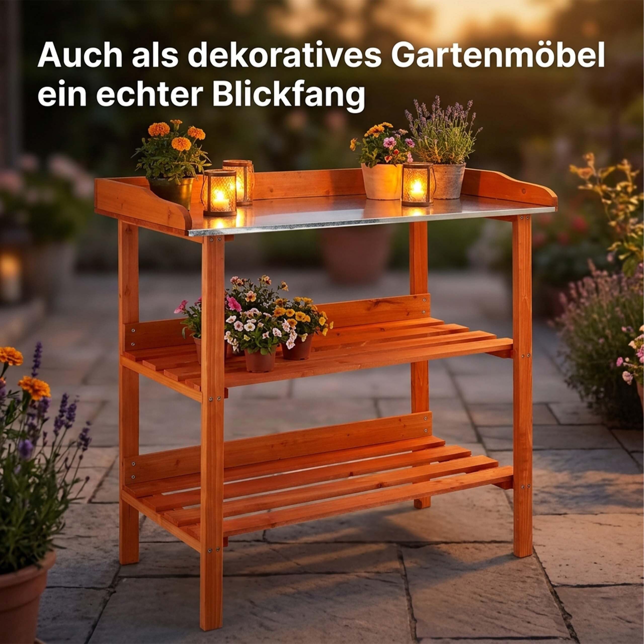 relaxdays-pflanztisch-holz-orange-g-rtnertisch-mit-metallplatte-87-5-x-91-8-x-41 image 5