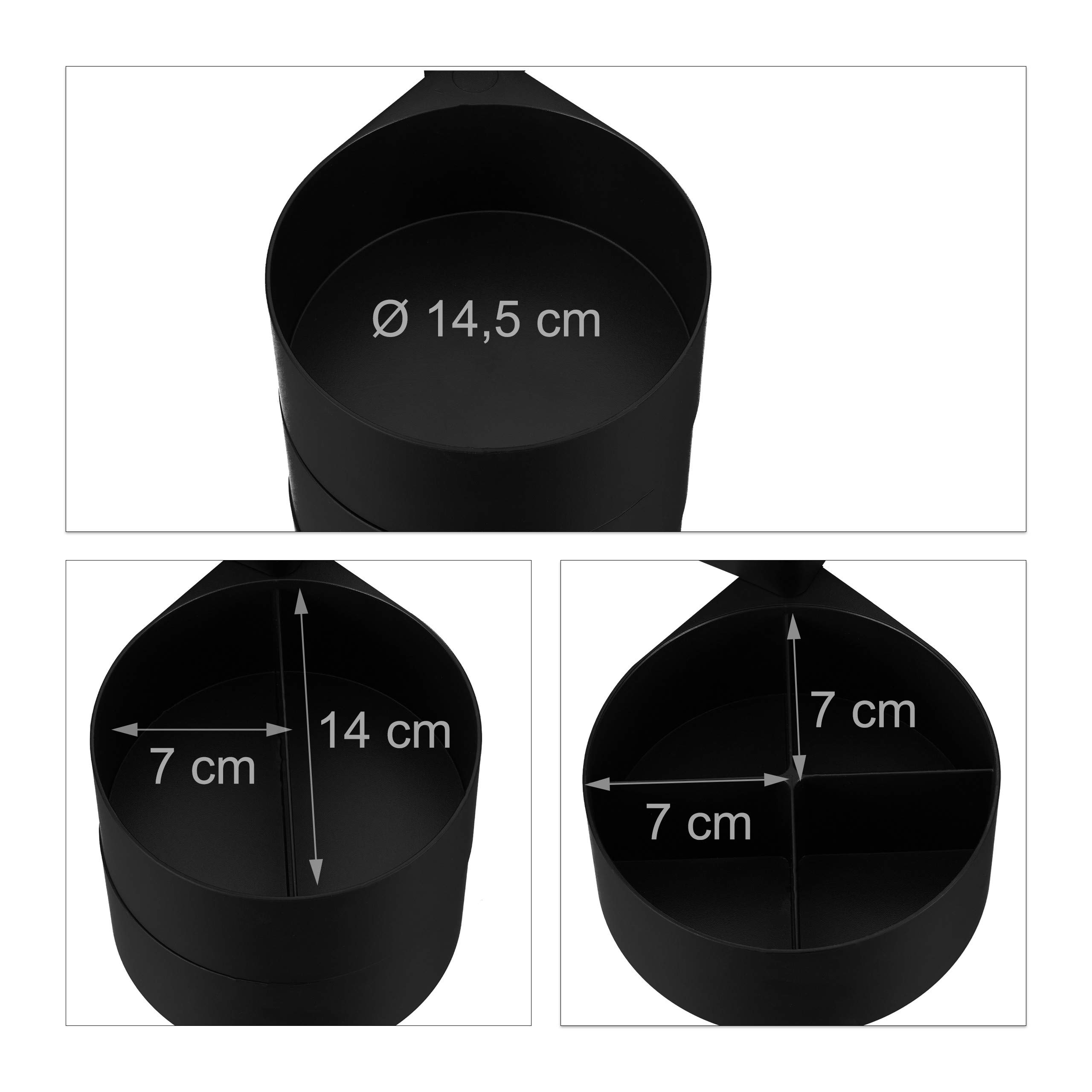 relaxdays-make-up-organizer-mit-spiegel-3-drehbare-ebenen-schwarz image 5