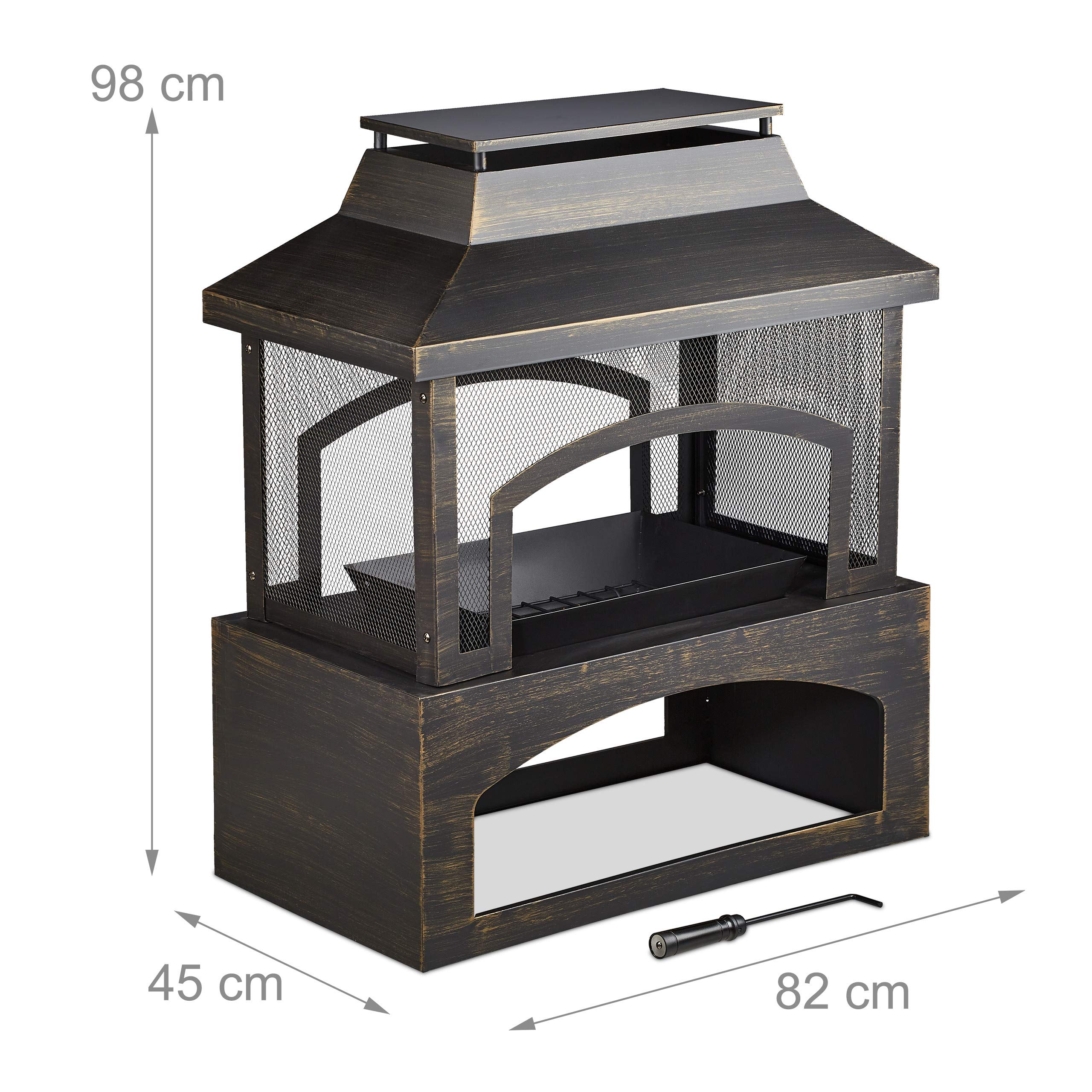 relaxdays-gartenkamin-stahl-terrassenofen-98x82x45-cm-schwarz image 4