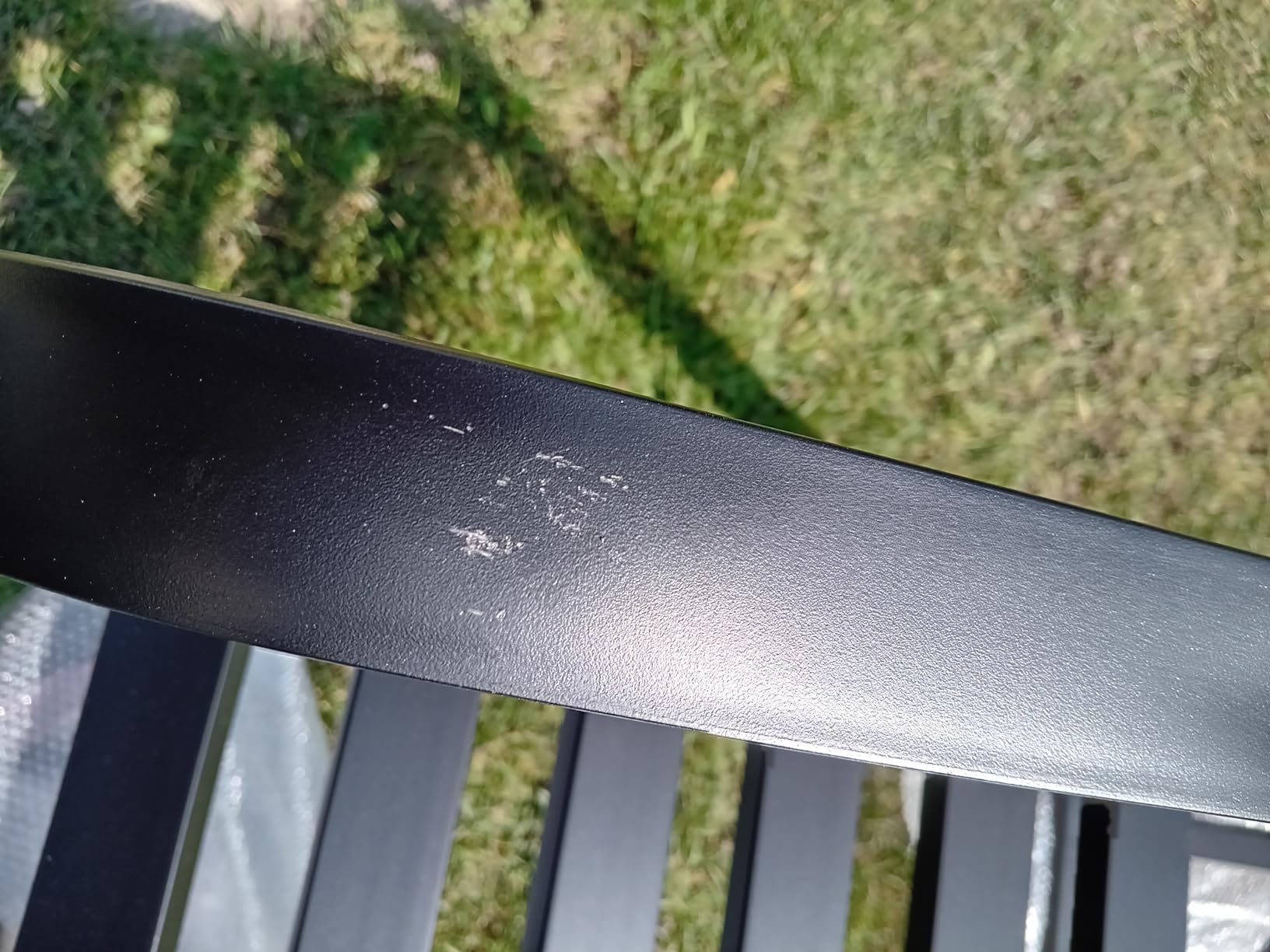 Aufbau etwas fummelig