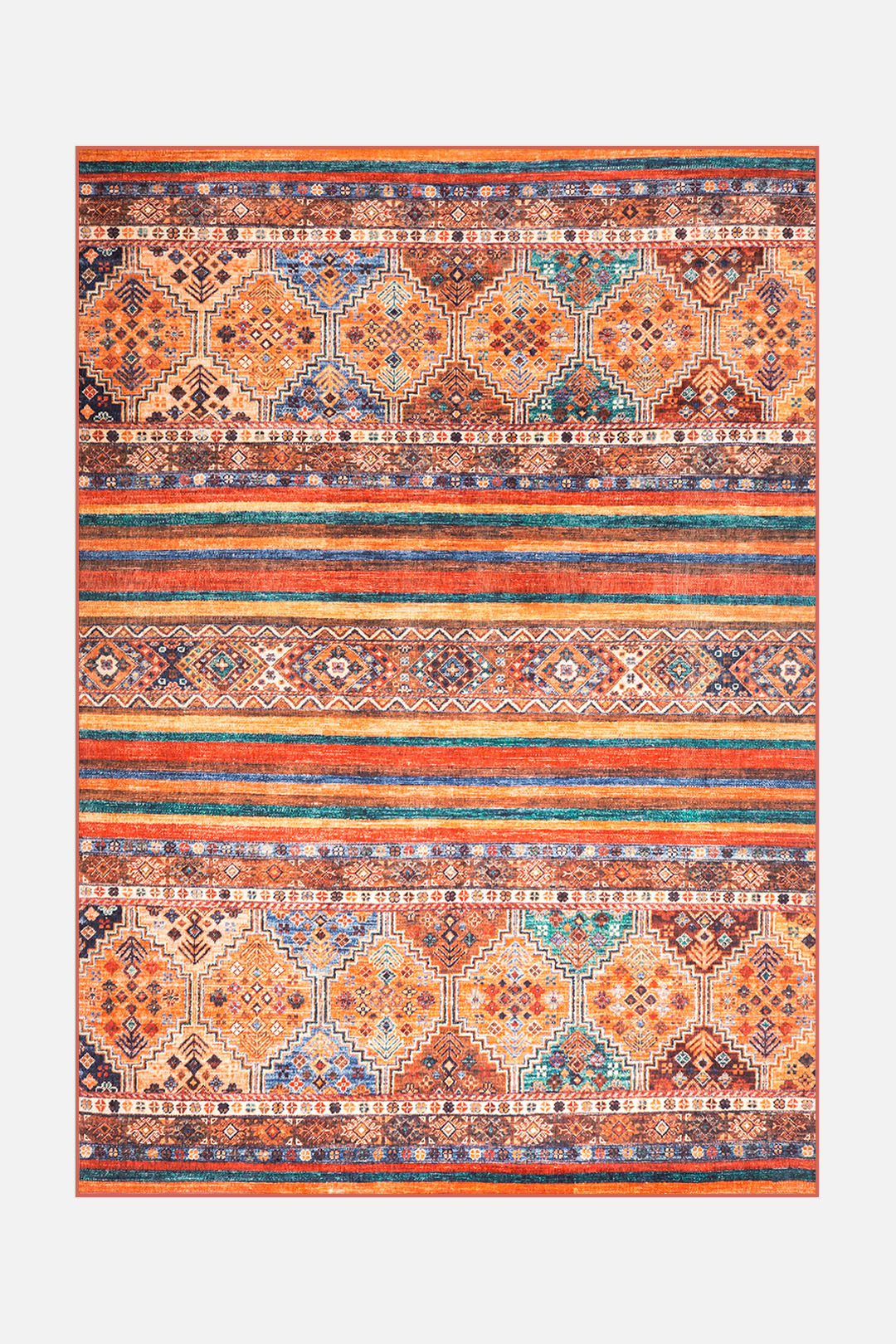 teppana-jasmin-nomaden-teppich-waschbarer-boho-indoor-teppich image 1