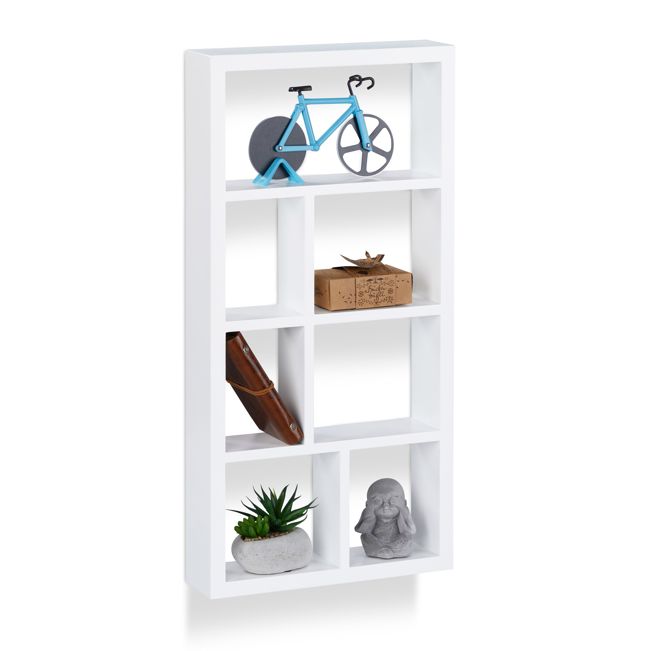 relaxdays-wandregal-schwebend-holz-schmal-mdf-30-5x61x7-5cm-wei image 4