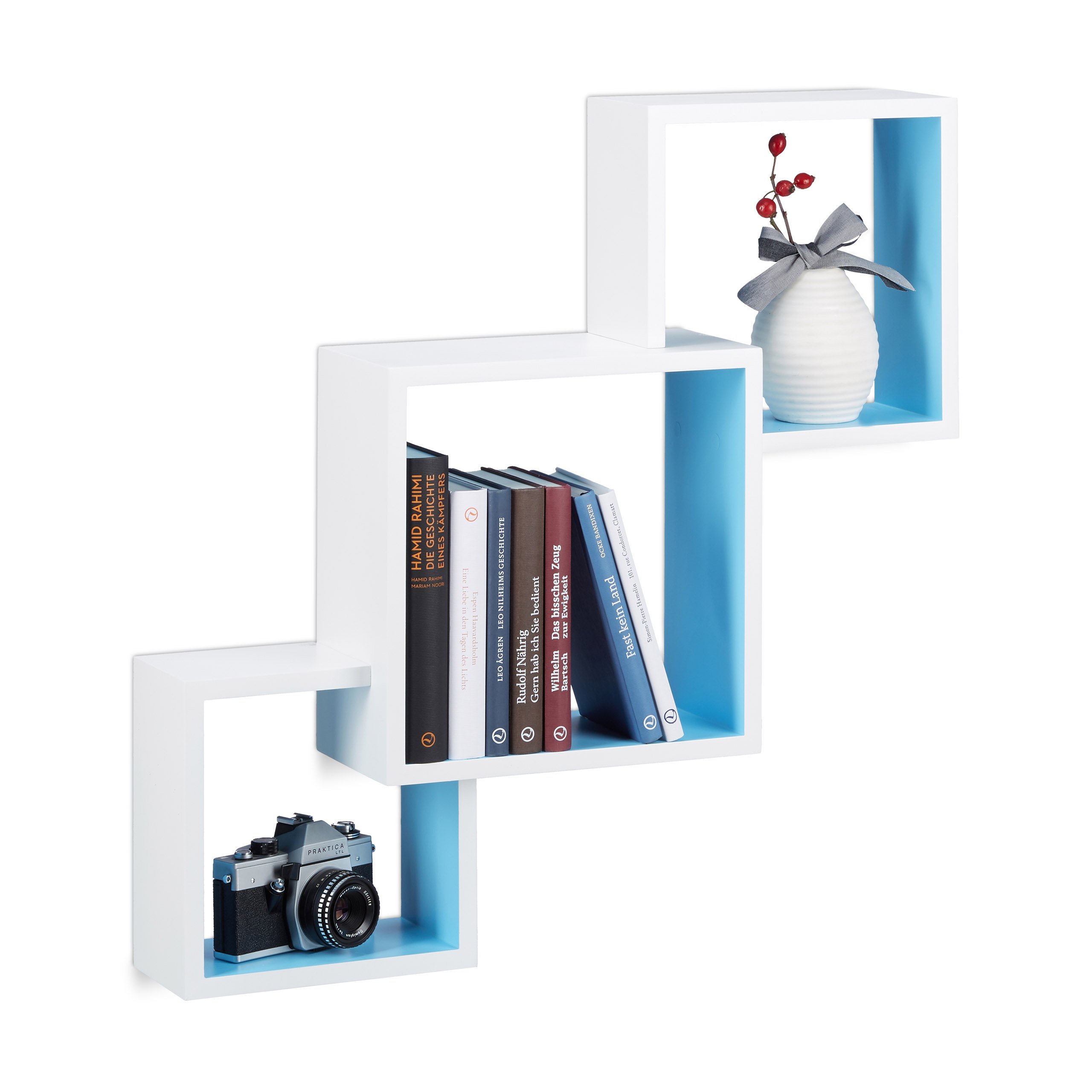 relaxdays-w-rfel-regal-cube-wandboard-mdf-wei-gr-n-66x66x15-cm image 8