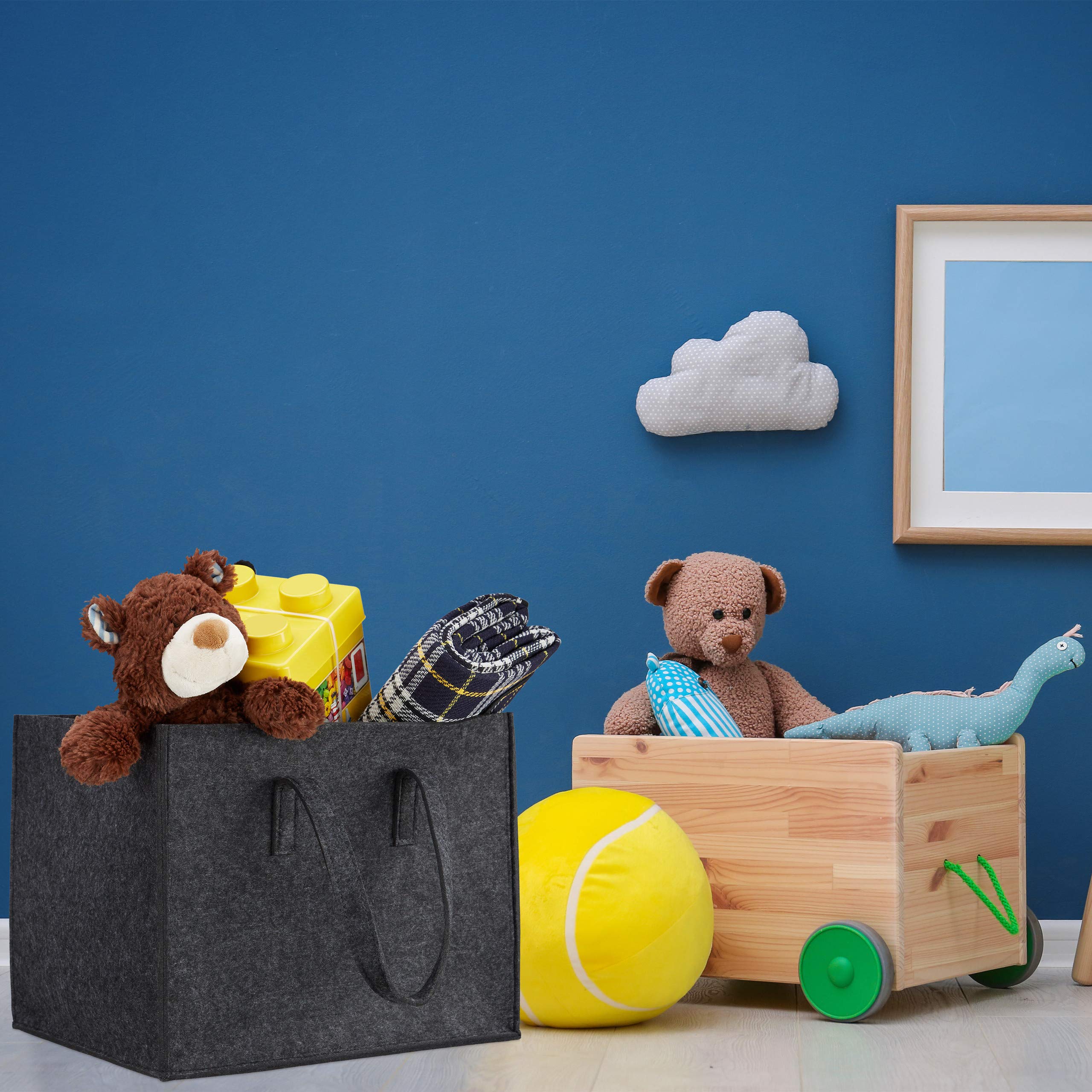 relaxdays-kaminholzkorb-filz-anthrazit-34-5-x-43-x-36-5-cm-faltbar image 2