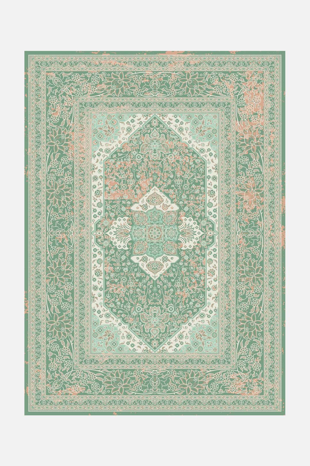 teppana-mahan-emerald-teppich-waschbar image 1
