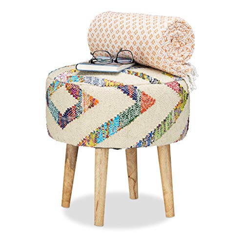 relaxdays-hocker-retro-handgewebt-rund-hxd-44-5-x-42-cm-mangoholz image 7