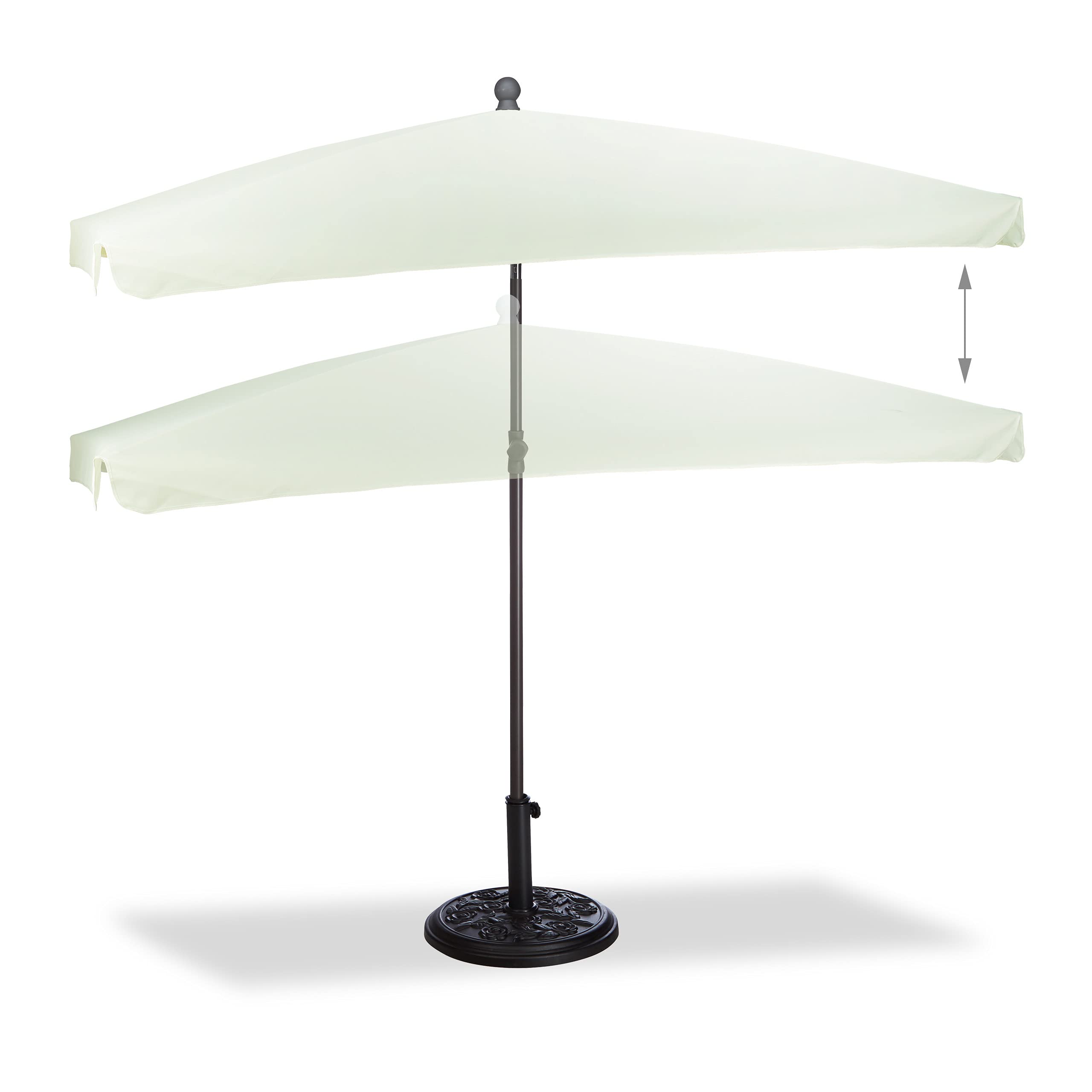 relaxdays-sonnenschirm-rechteckig-200-x-120-cm-mit-neigefunktion-hellgelb image 6