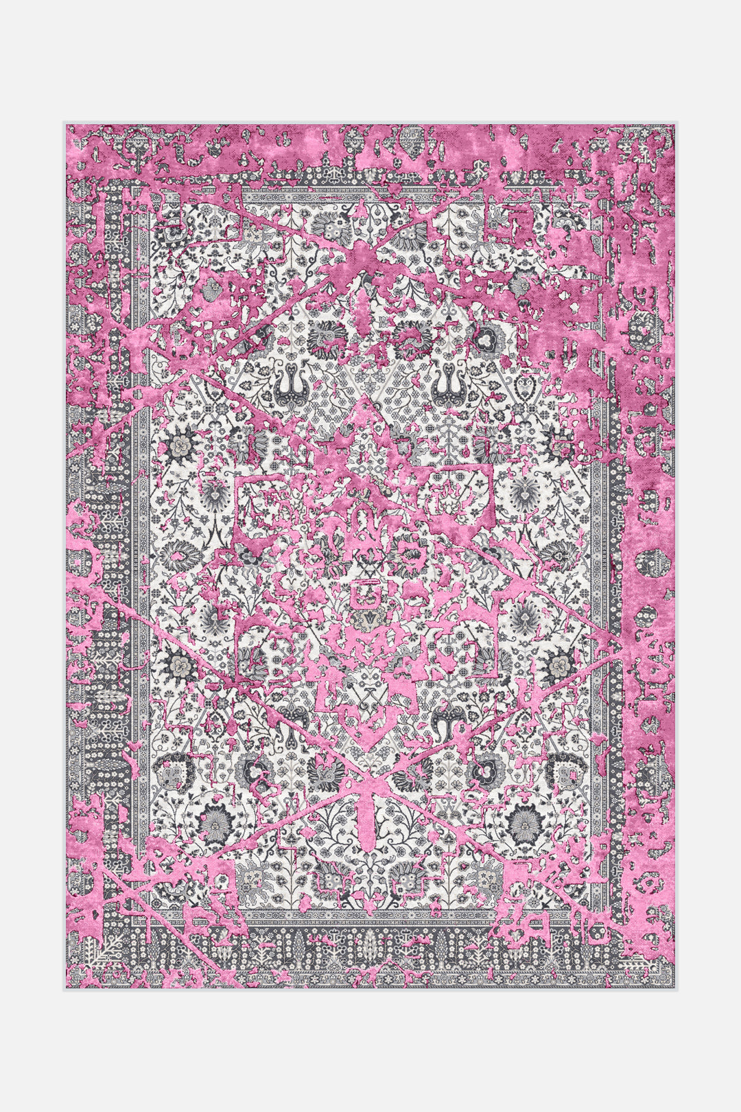teppana-alena-pink-teppich-waschbarer-indoor-teppich image 1
