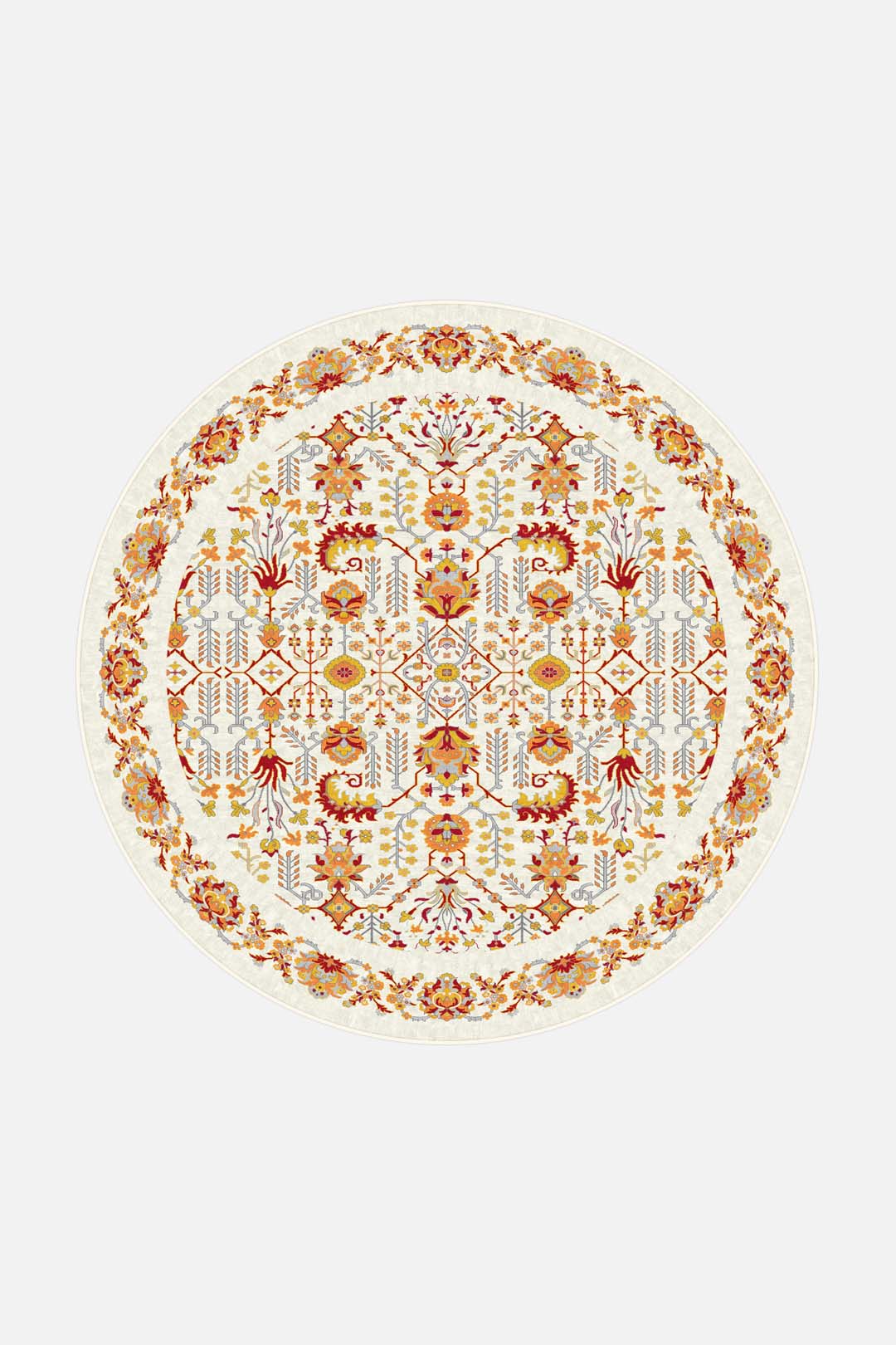 teppana-fleur-rot-teppich-waschbarer-indoor-teppich image 8