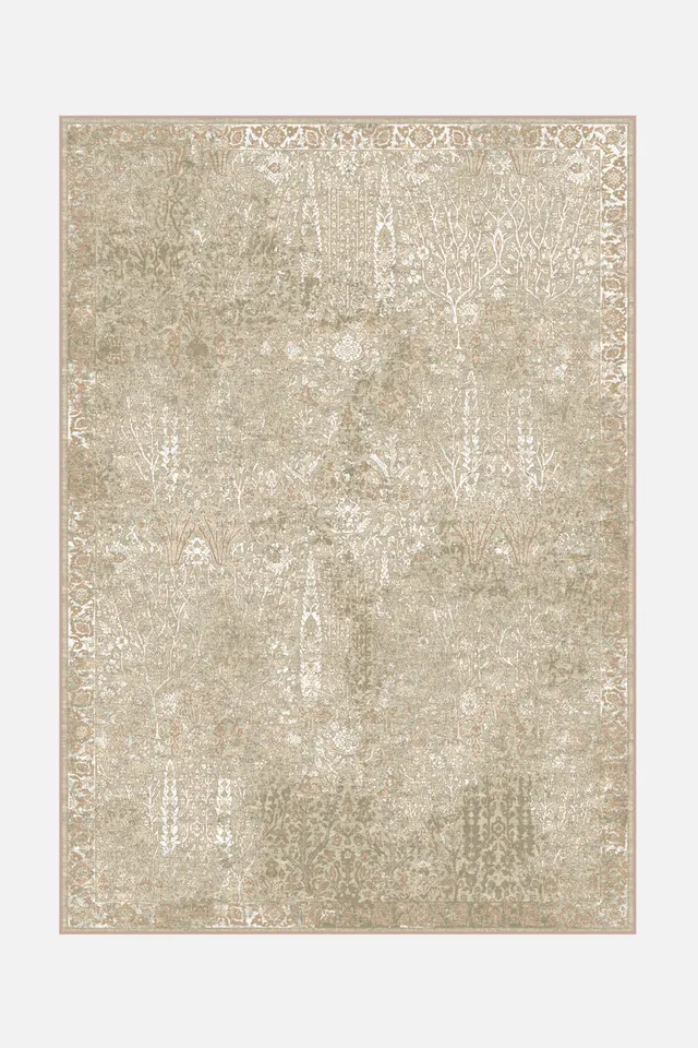 teppana-helene-sandrose-waschbarer-teppich-modern-beige-braun image 1