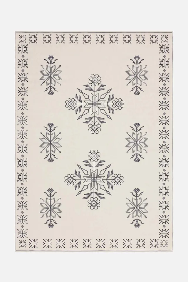 teppana-hygge-kitt-teppich-waschbarer-indoor-teppich-beige-japandi-boho image 1