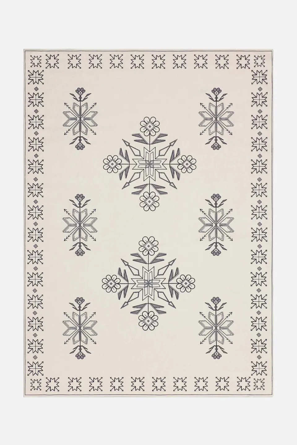 teppana-hygge-kitt-teppich-waschbarer-indoor-teppich-beige-japandi-boho image 1