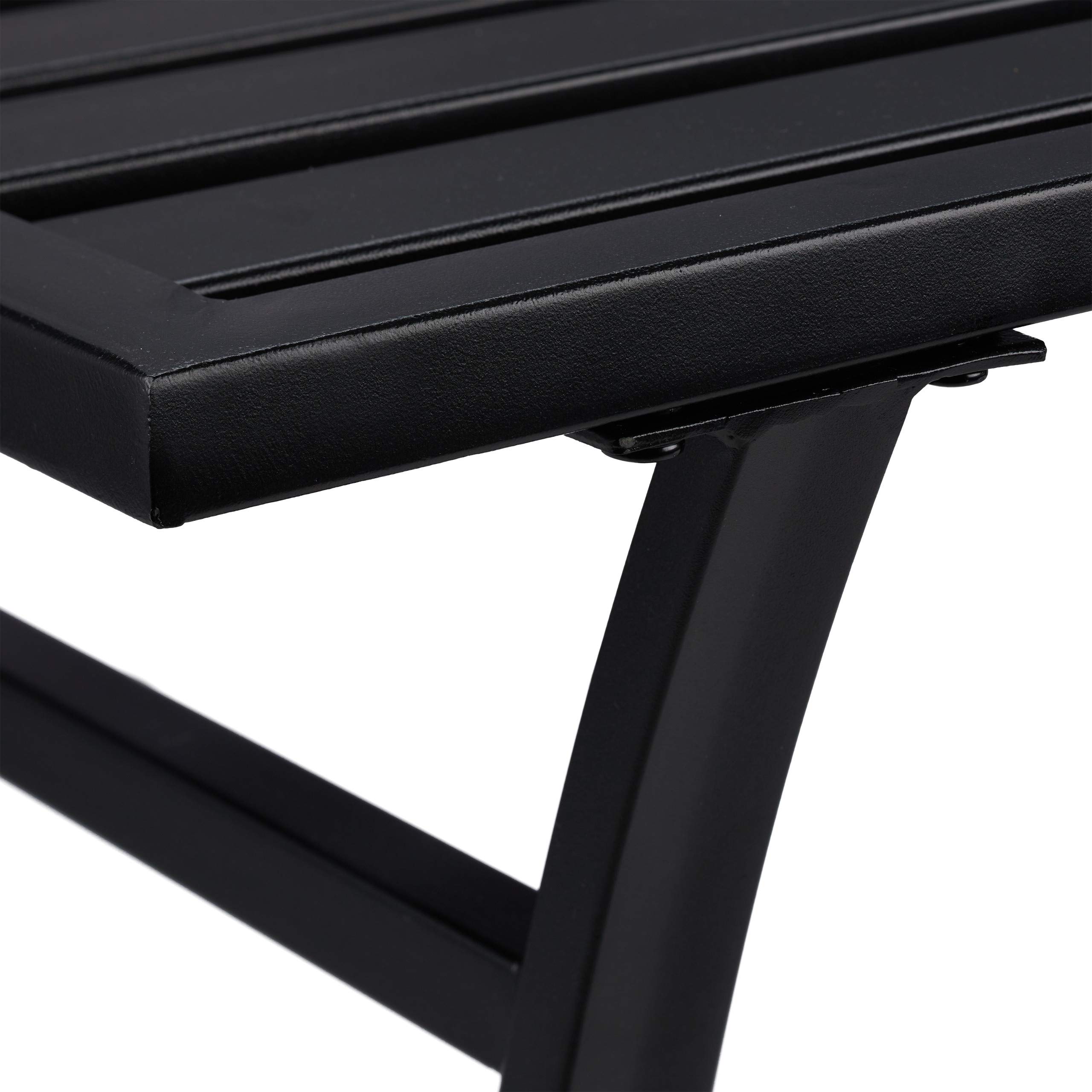relaxdays-gartentisch-rechteckig-metall-120x60x55-5-cm-schwarz-mit-gitterstreben image 7