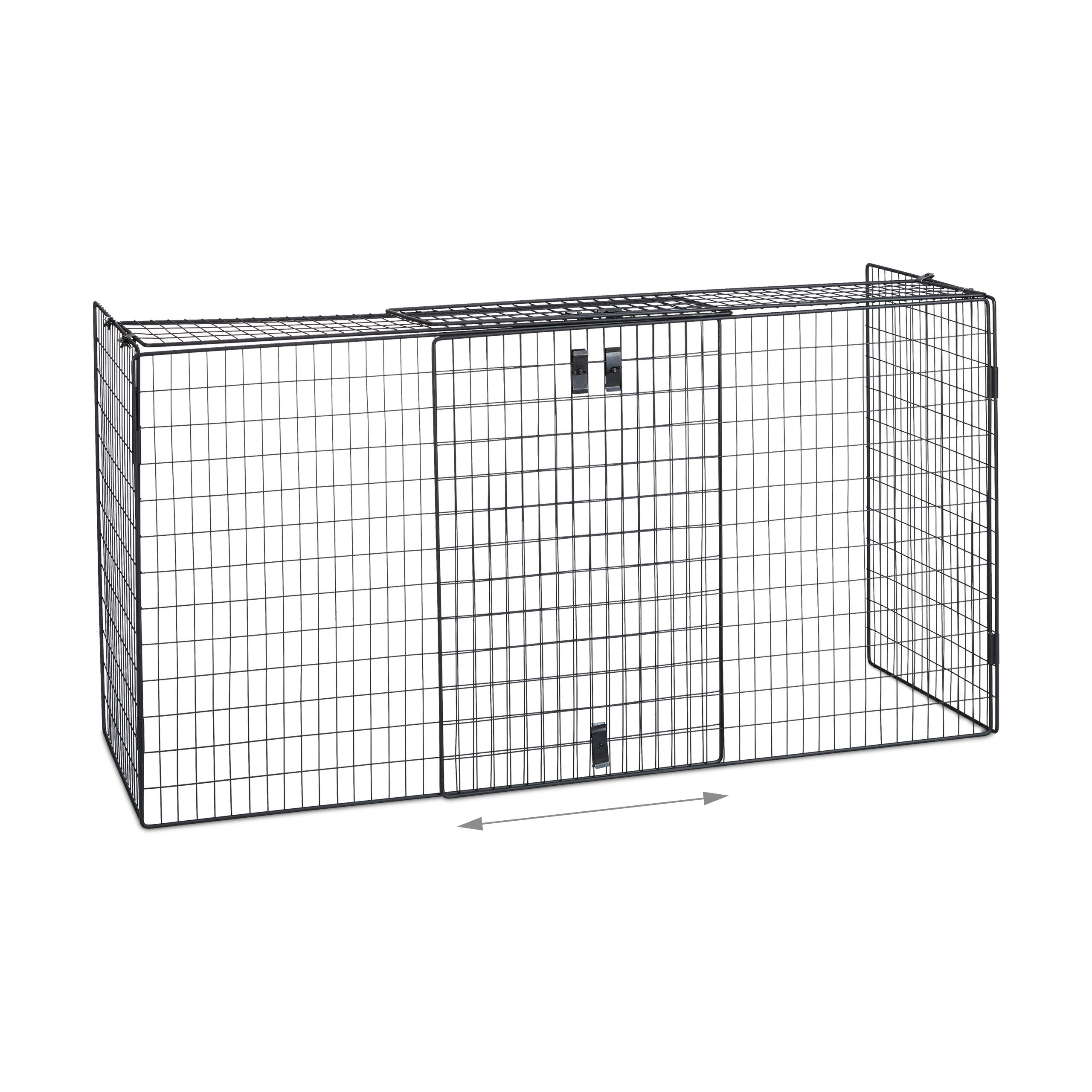 relaxdays-kaminschutzgitter-zum-klemmen-stahl-schwarz-160-cm-breit image 5