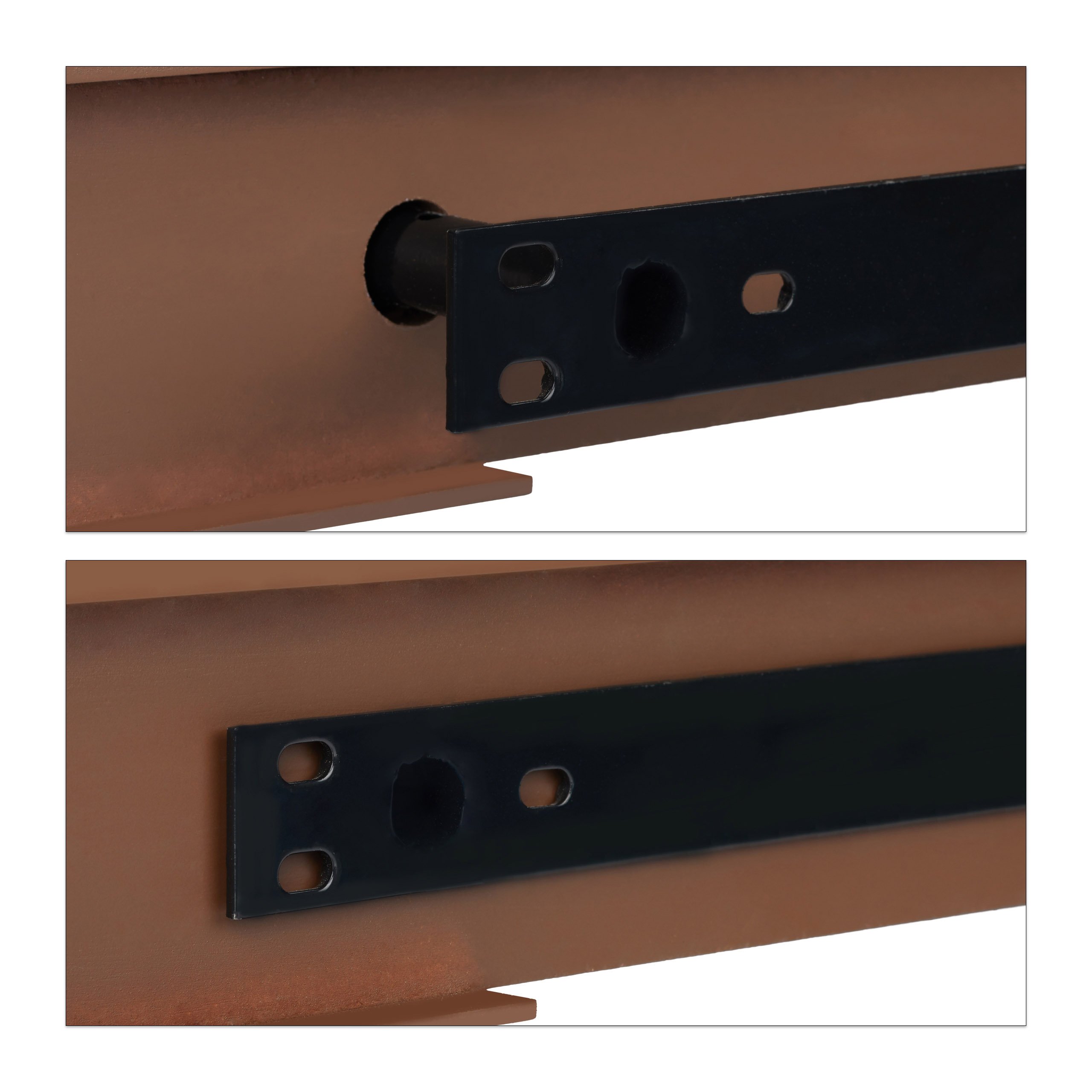 relaxdays-wandregal-mit-schublade-25-cm-tief-schweberegal-braun-aus-mdf image 4