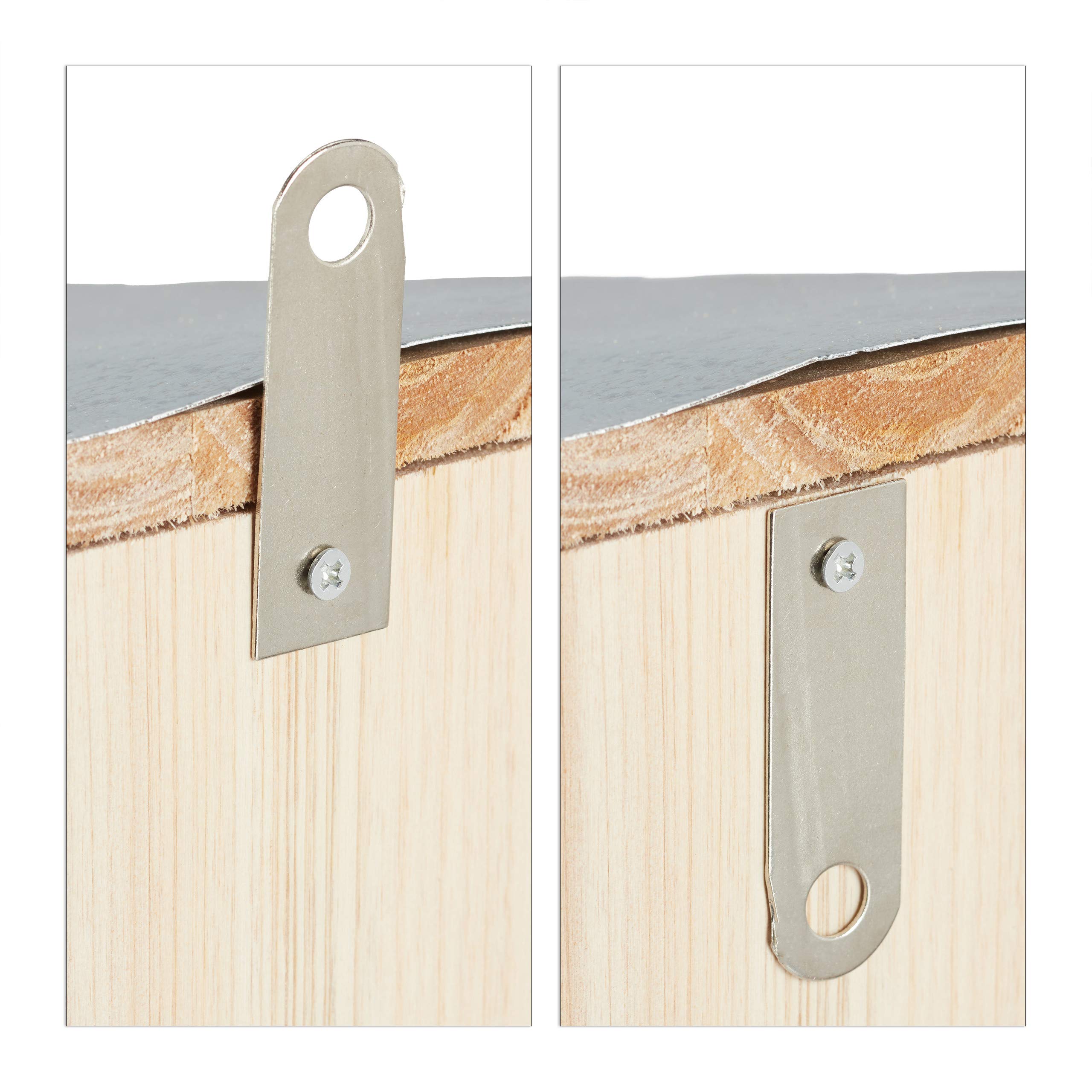 relaxdays-eichh-rnchen-futterhaus-natur-kobel-aus-holz-mit-metalldach image 6