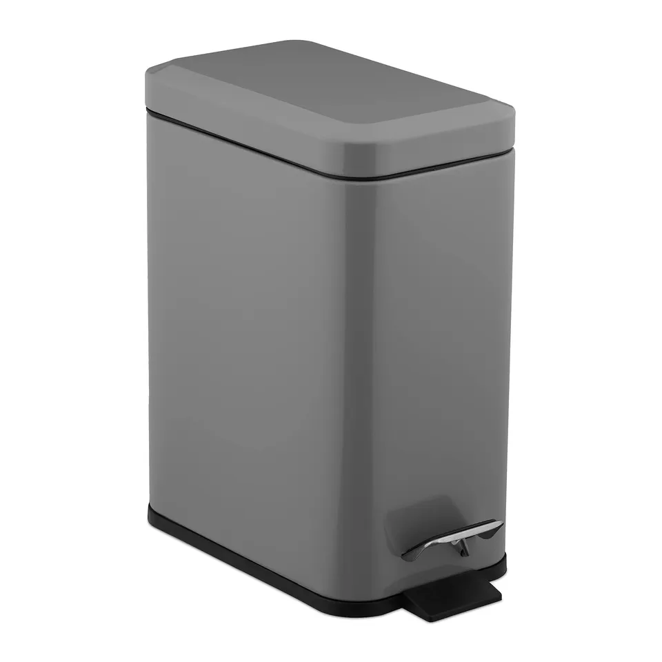 relaxdays-kosmetikeimer-5-l-tretm-lleimer-30-x-28-5-x-14-cm-hellgrau image 1
