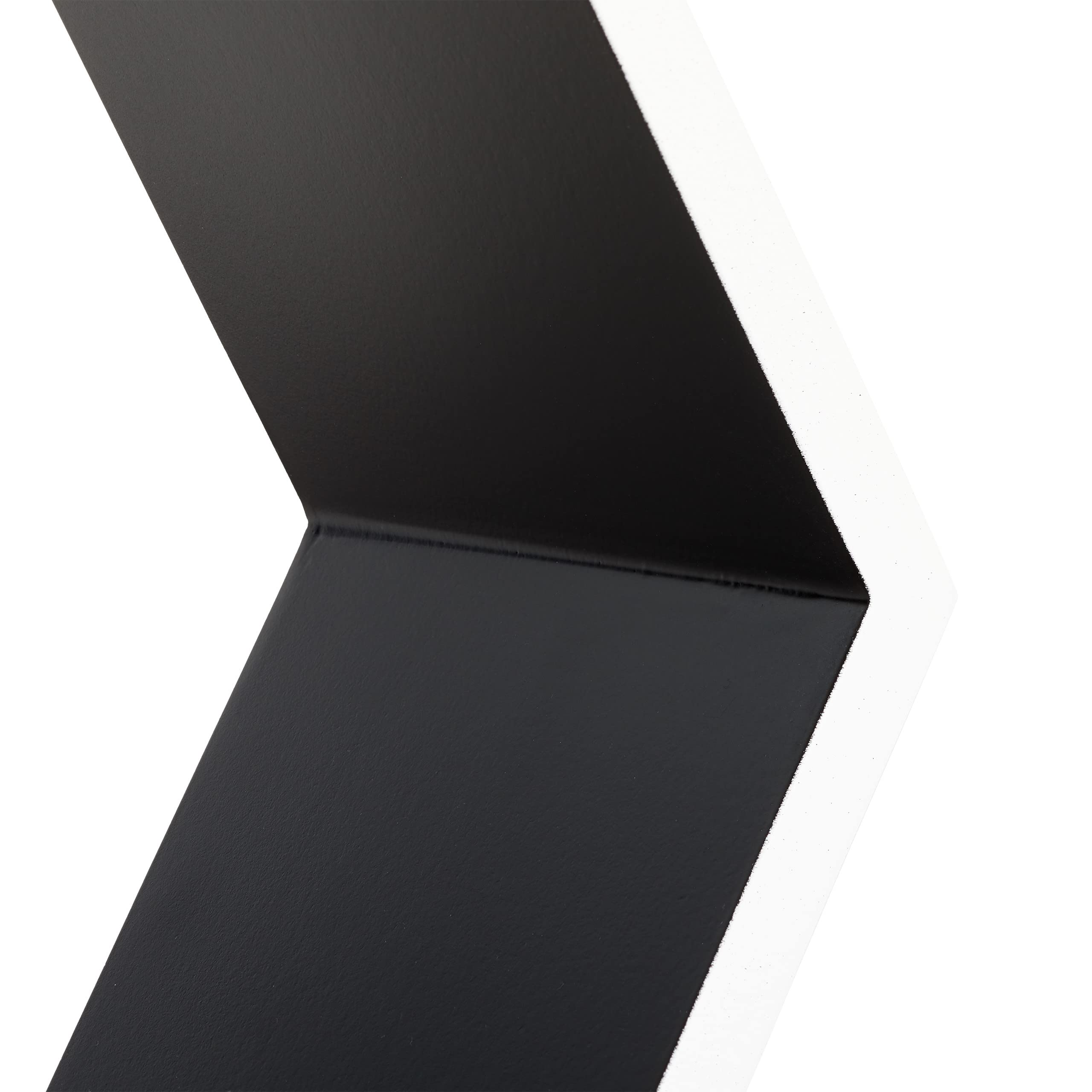 relaxdays-wandregale-sechseckig-3er-set-mdf-wei-schwarz image 6