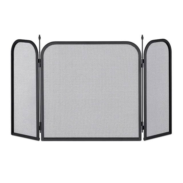 relaxdays-funkenschutzgitter-dreiteilig-stahl-52-5-x-97-cm-schwarz image 1