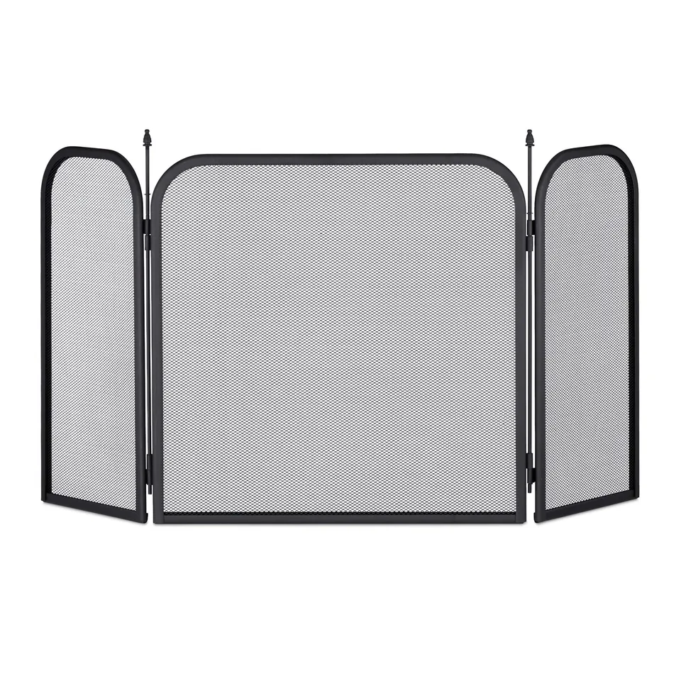 relaxdays-funkenschutzgitter-dreiteilig-stahl-52-5-x-97-cm-schwarz image 1