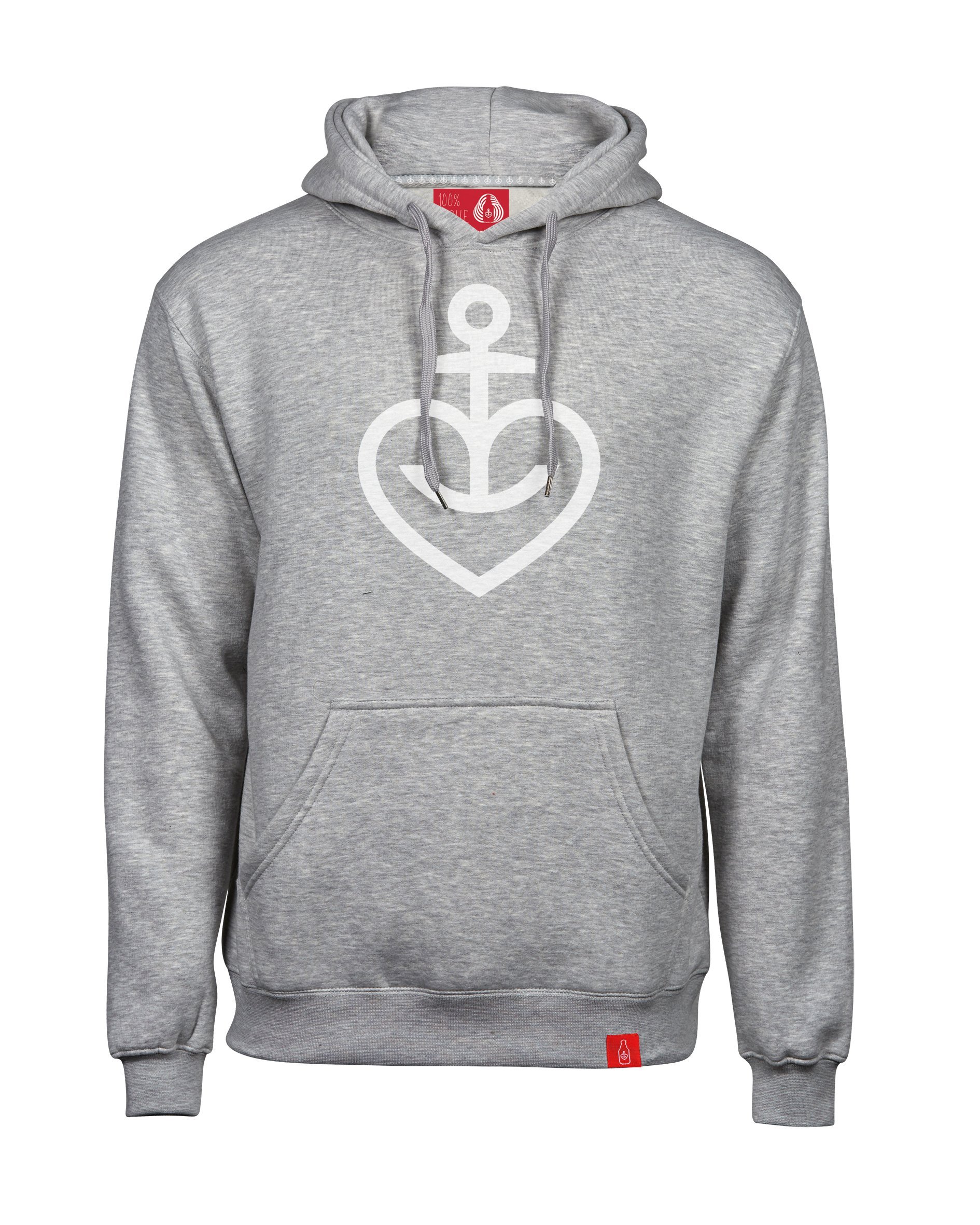 astra-hoodie-herzanker-unisex-grau-pullover-mit-kapuze-st-pauli image 1
