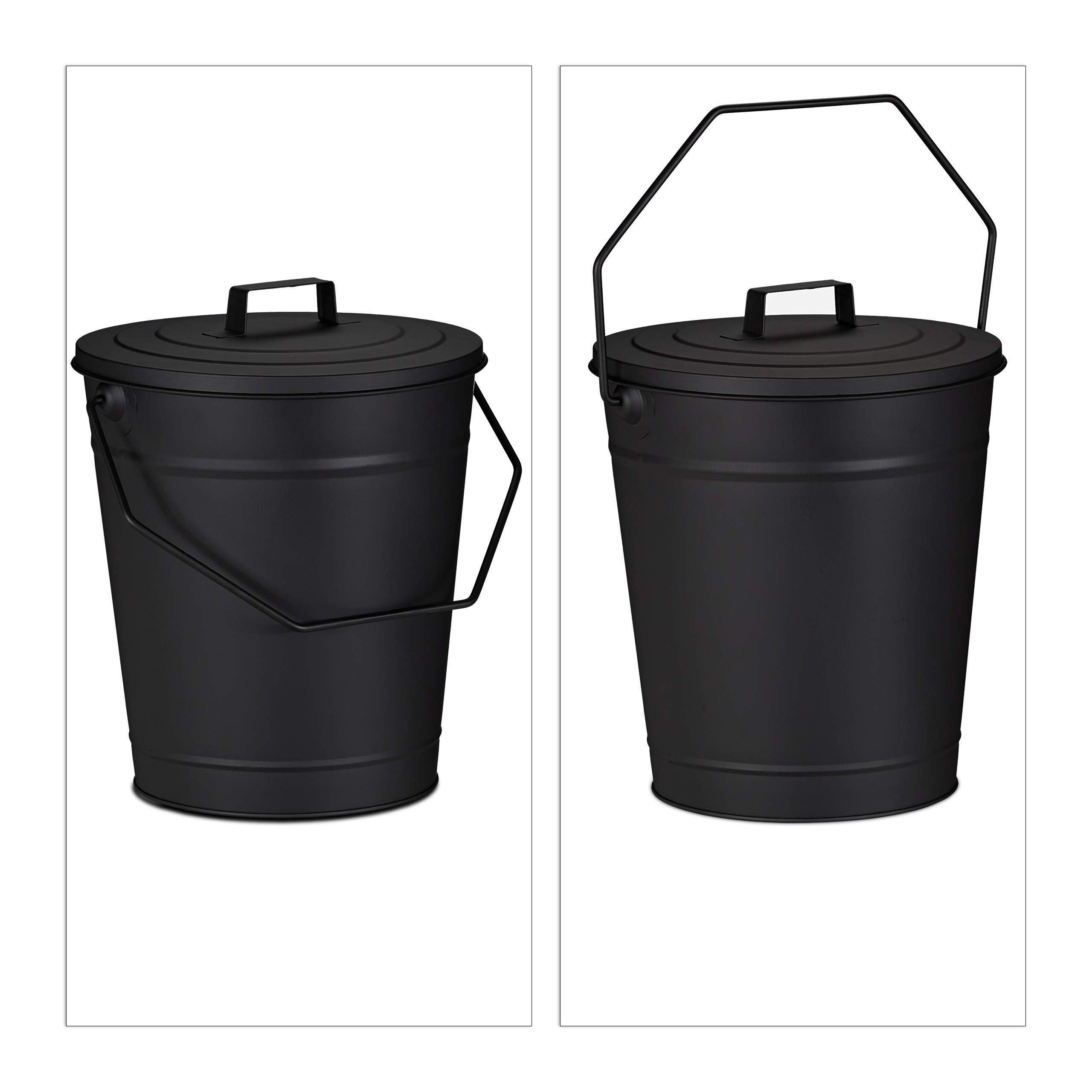 relaxdays-ascheeimer-mit-deckel-12-liter-stahl-schwarz image 6