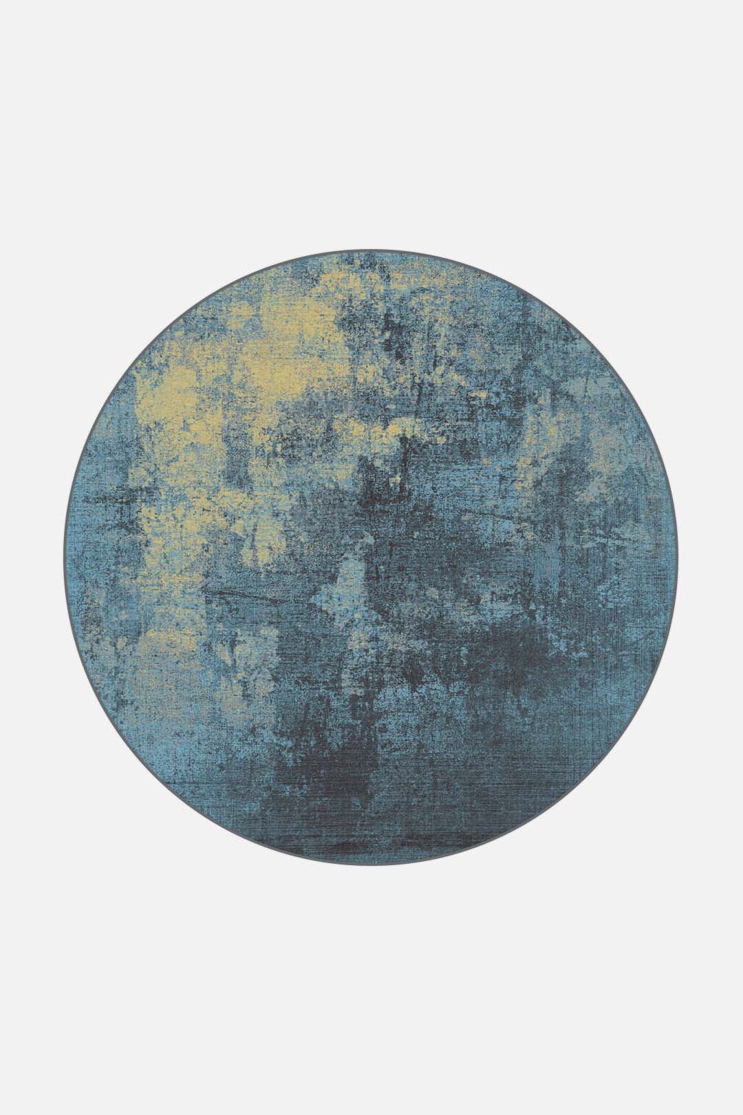 teppana-ruth-teal-teppich-waschbarer-klassik-teppich-petrol image 8