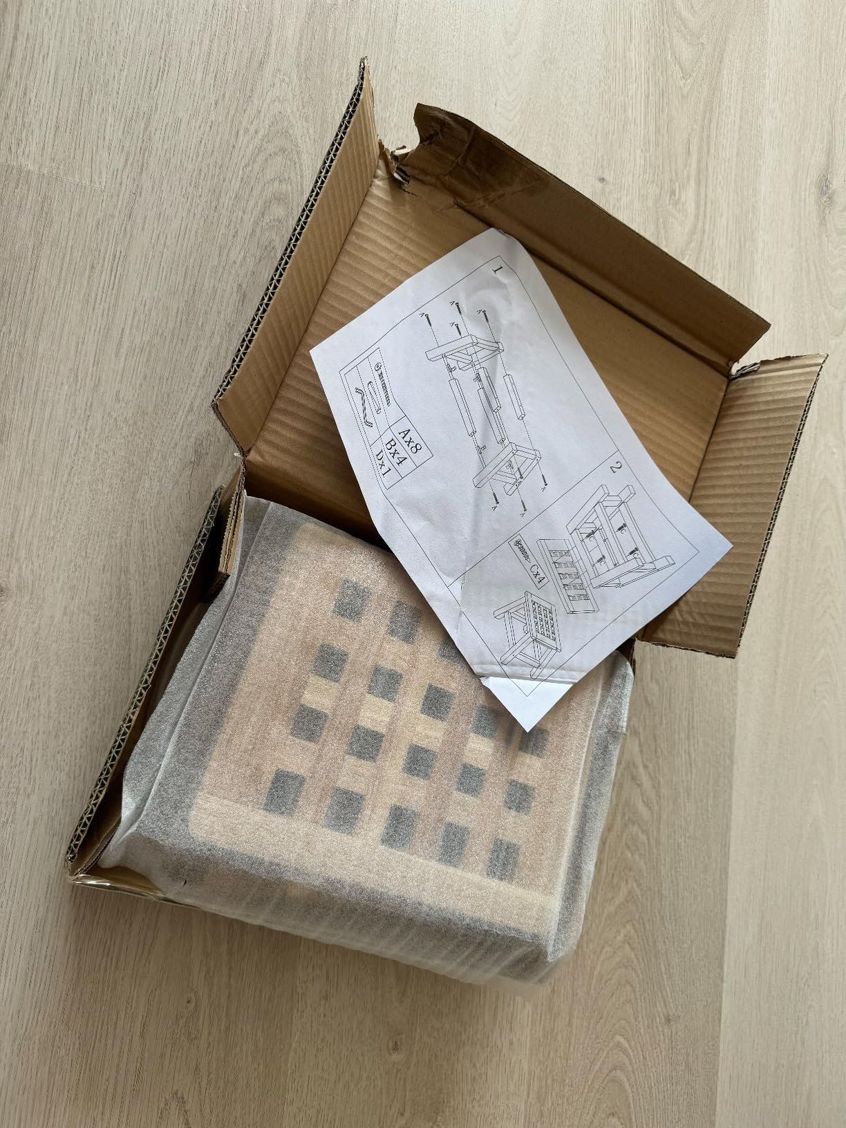 Leider kleiner Riss