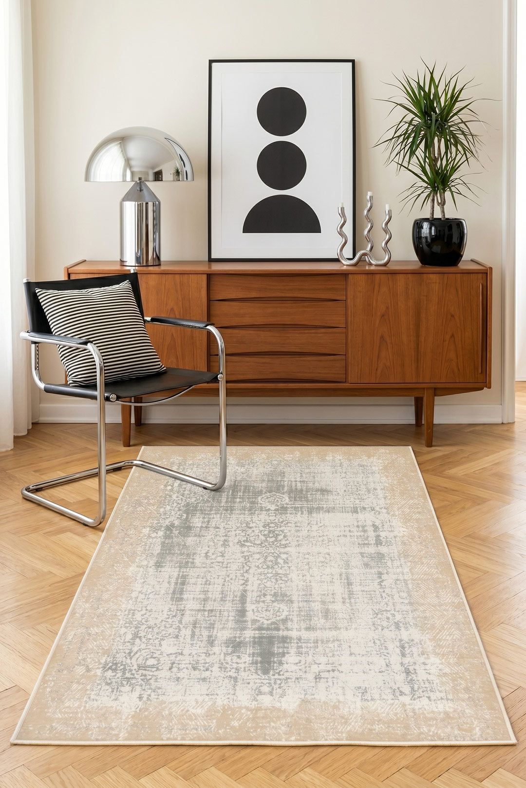 teppana-viola-sand-teppich-waschbarer-bestseller-indoor-teppich-in-beige image 5
