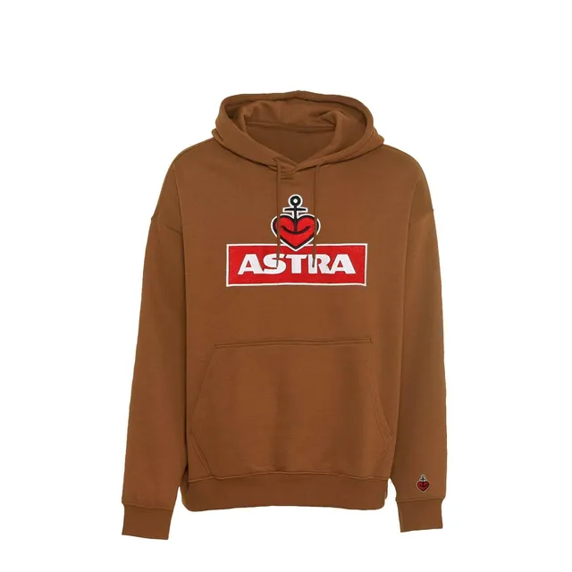 astra-kapuzenpullover-hoodie-braun-mit-brust-und-rmelstick image 1