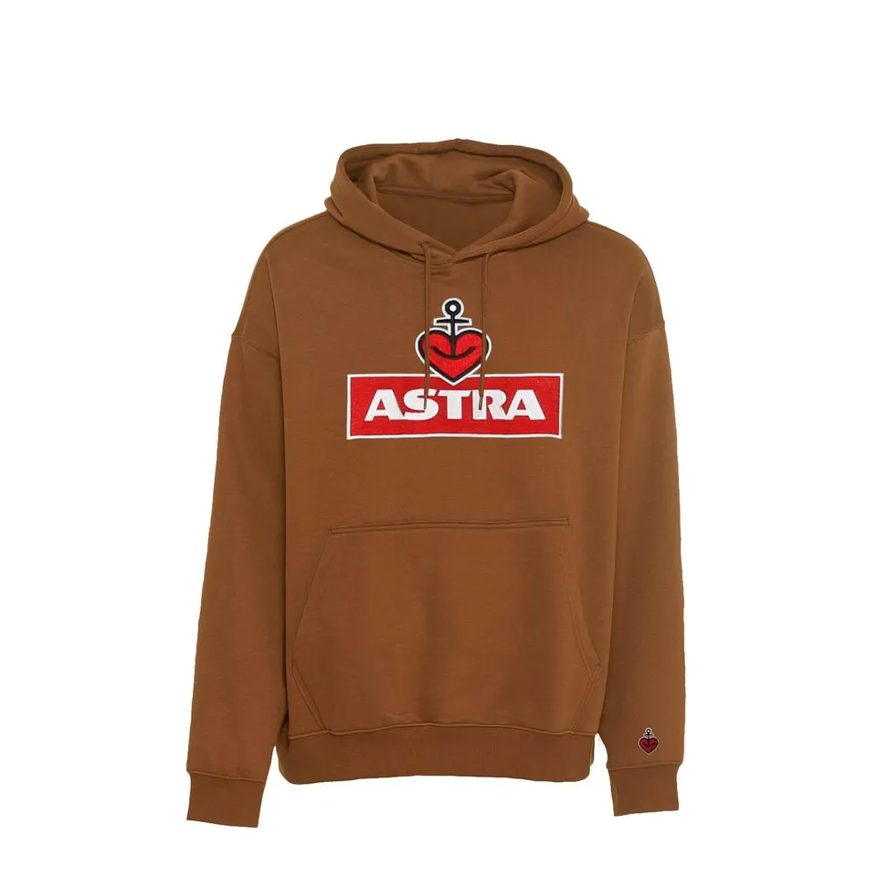 astra-kapuzenpullover-hoodie-braun-mit-brust-und-rmelstick image 1