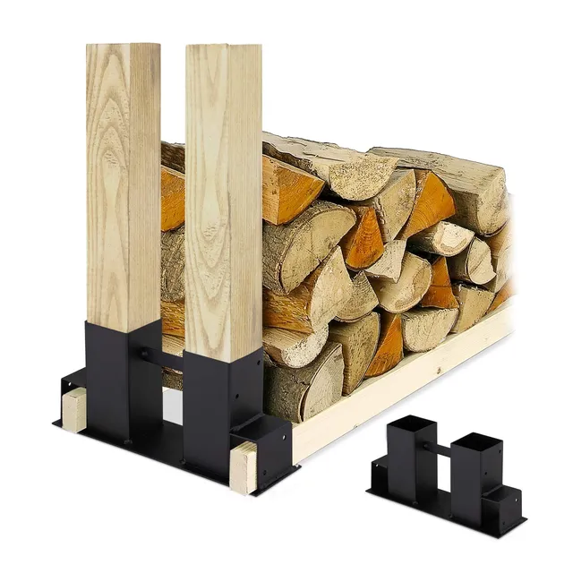 relaxdays-holzstapelhilfe-2er-set-schwarz-holzunterstand-16x34x10-cm image 1