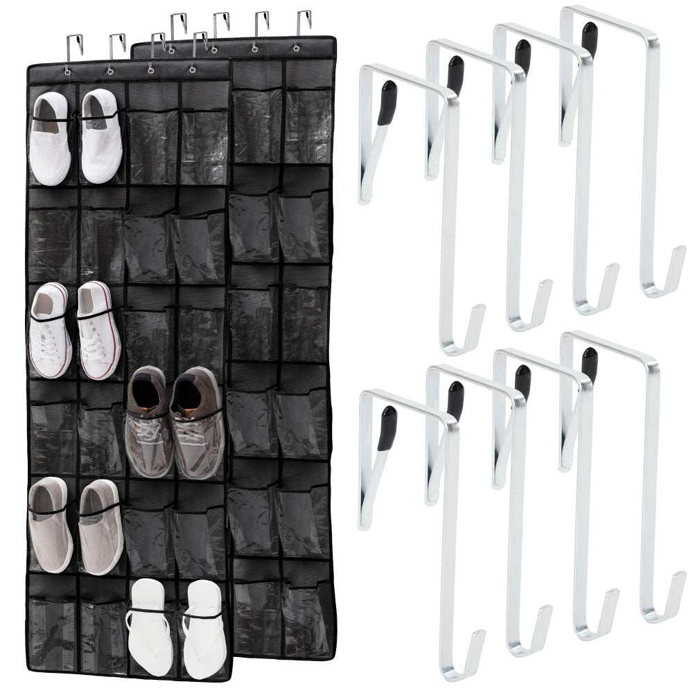 gorilla-grip-schuh-organizer-pvc-ber-t-r-organizer-mit-24-f-chern image 1