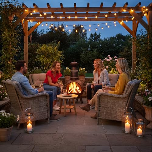 relaxdays-terrassenofen-aztekenofen-gusseisen-bronze-gartenofen-mit-funkenschutz image 5