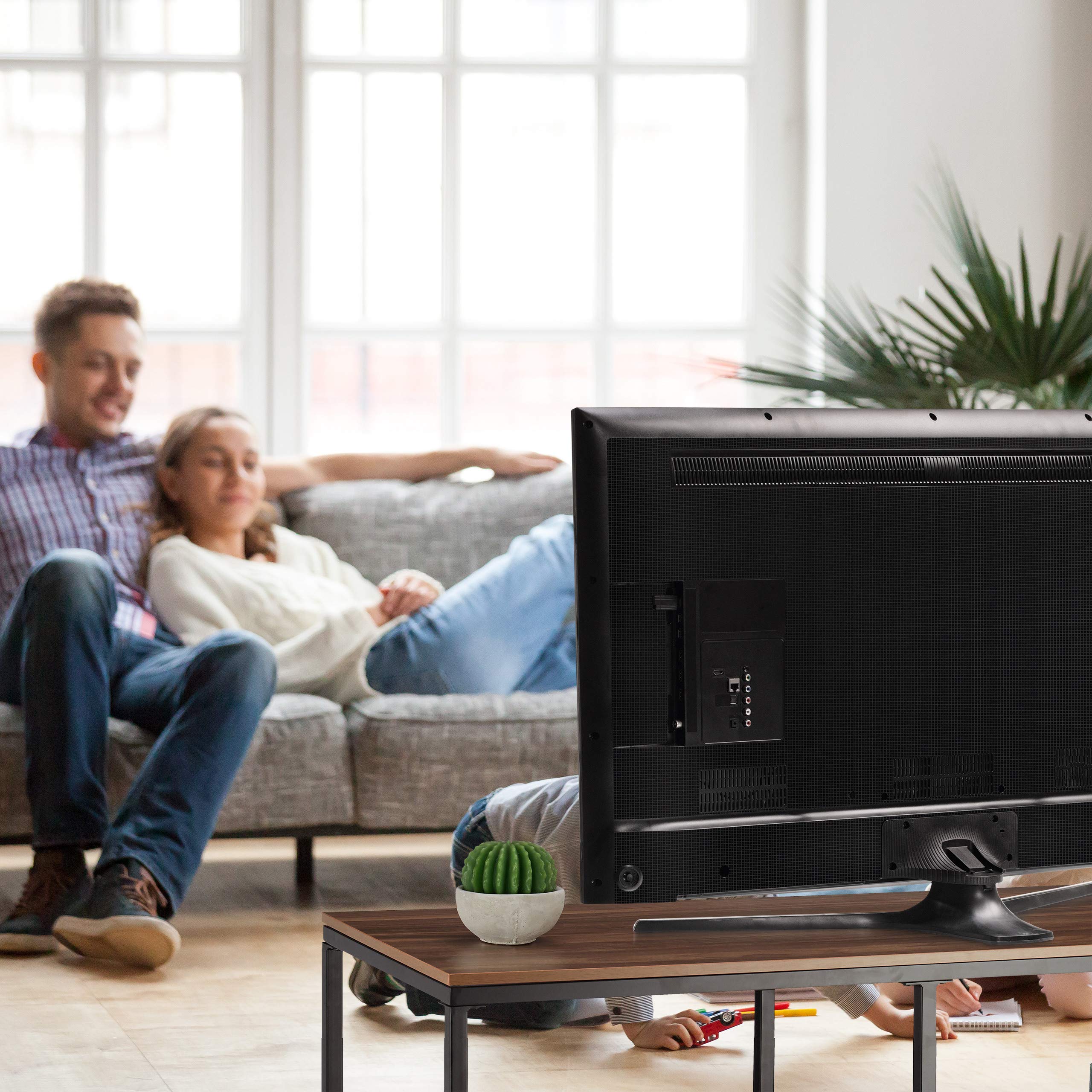 relaxdays-tv-lowboard-melamin-110x45x50-cm-hifi-rack-braun image 3