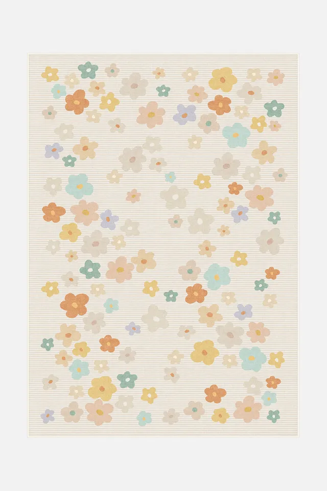 teppana-blumenwiese-bunt-teppich-floraler-kinder-teppich image 1