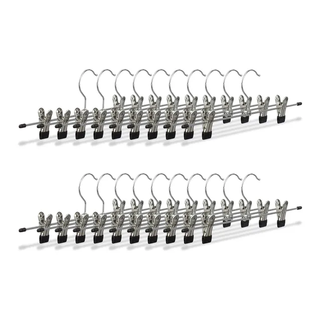 relaxdays-hosenb-gel-metall-20er-set-silber-schwarz image 1