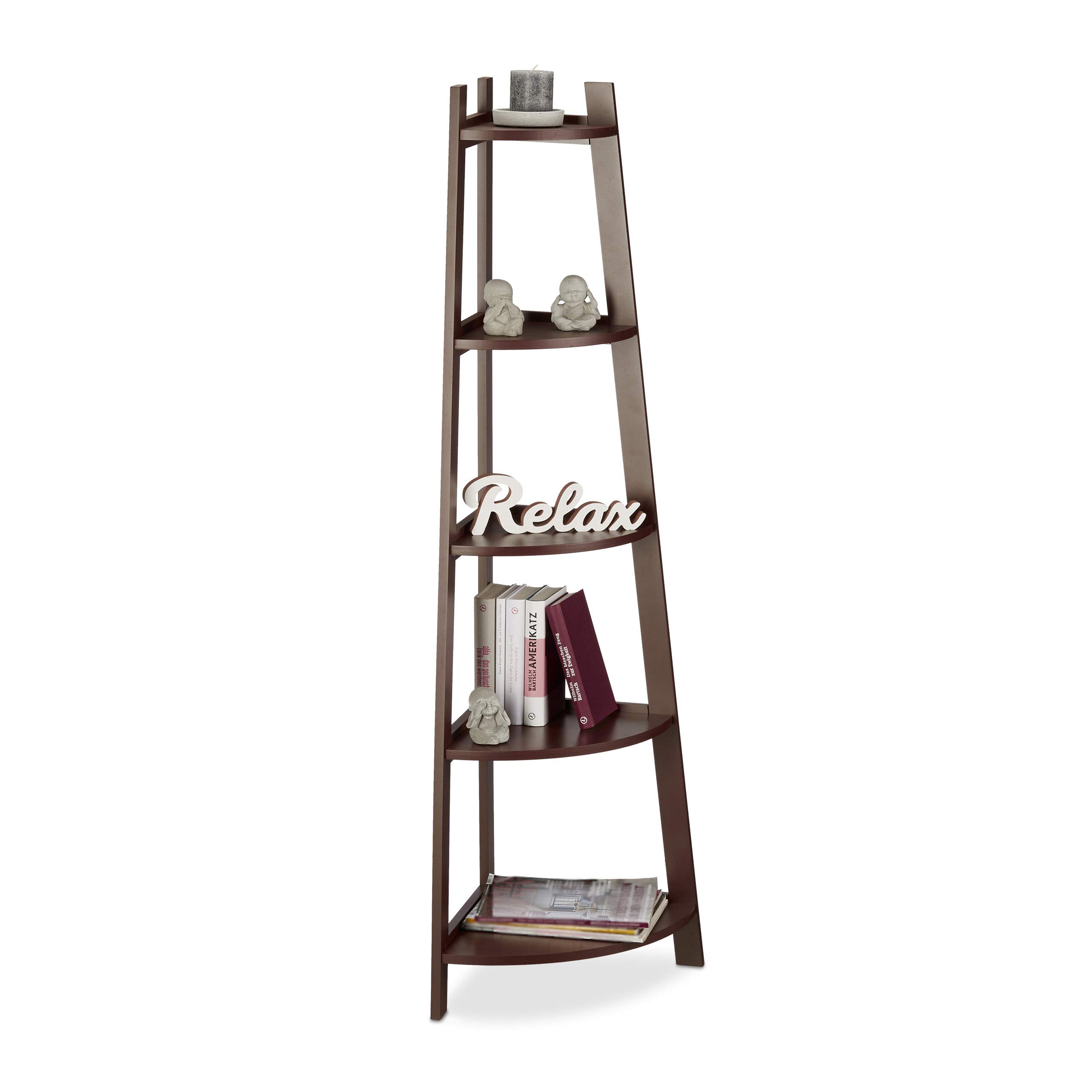 relaxdays-eckregal-rund-5-f-cher-standregal-144-x-53-x-37-cm-braun image 1