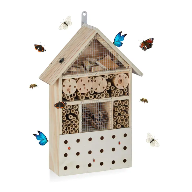 relaxdays-insektenhotel-hausform-40x28x9-cm-natur image 1