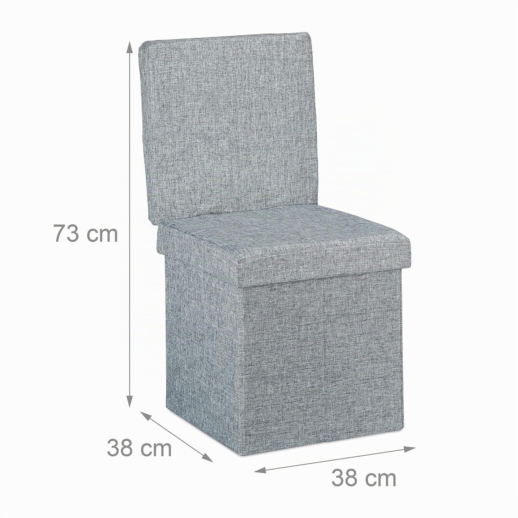 relaxdays-faltbarer-sitzhocker-mit-lehne-73x38x38-cm-grau-sitzcube-40-l image 5