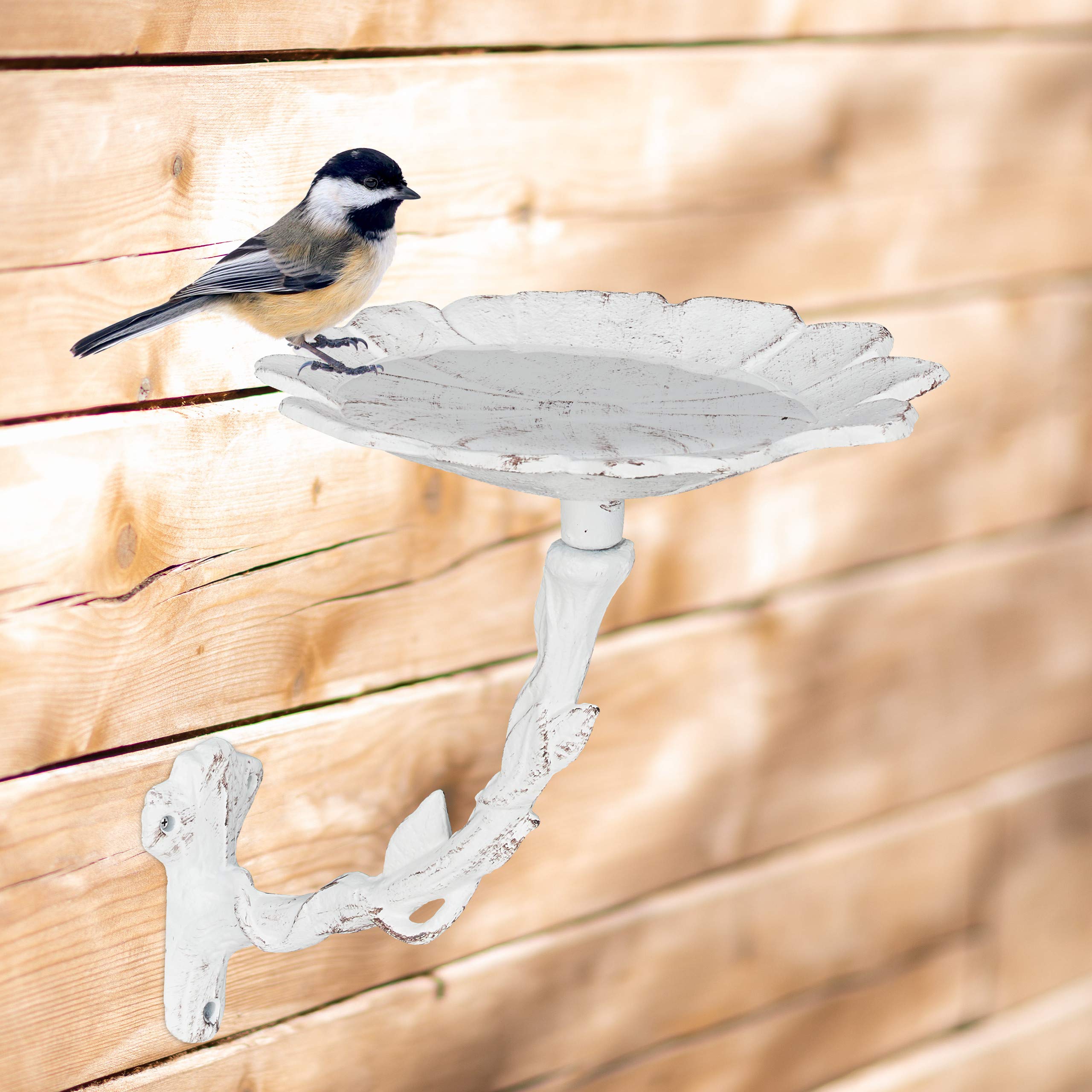 relaxdays-vogeltr-nke-bl-te-gusseisen-wandmontage-wei-20x17x21-cm image 2