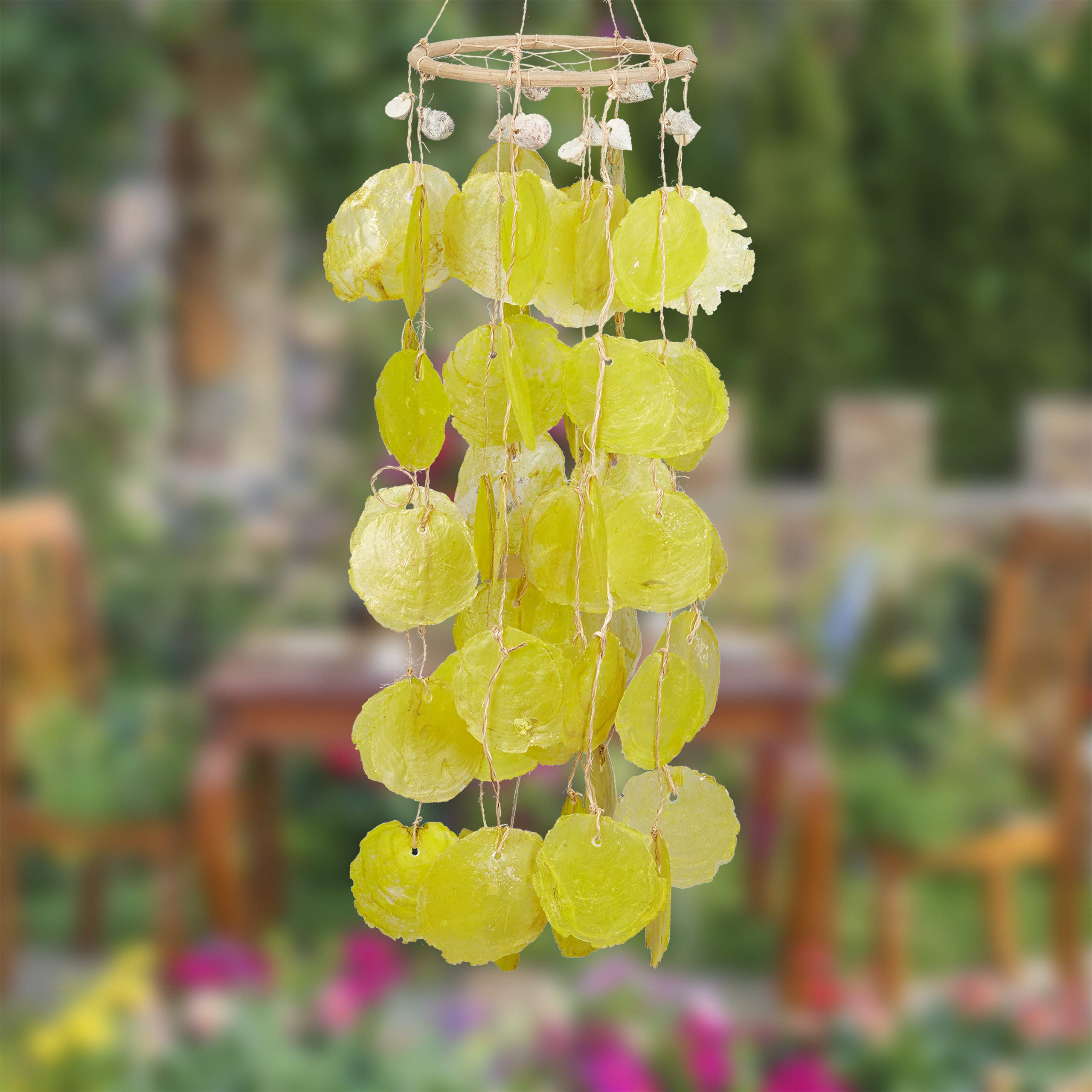 relaxdays-capiz-windspiel-mit-traumf-ngernetz-gelb-70-cm-15-5-x-15-5-x-70-cm image 5