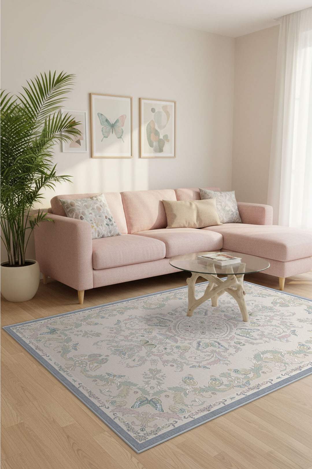 teppana-nymphalis-pastell-waschbarer-indoor-teppich-mehrfarbig-klassisch image 4
