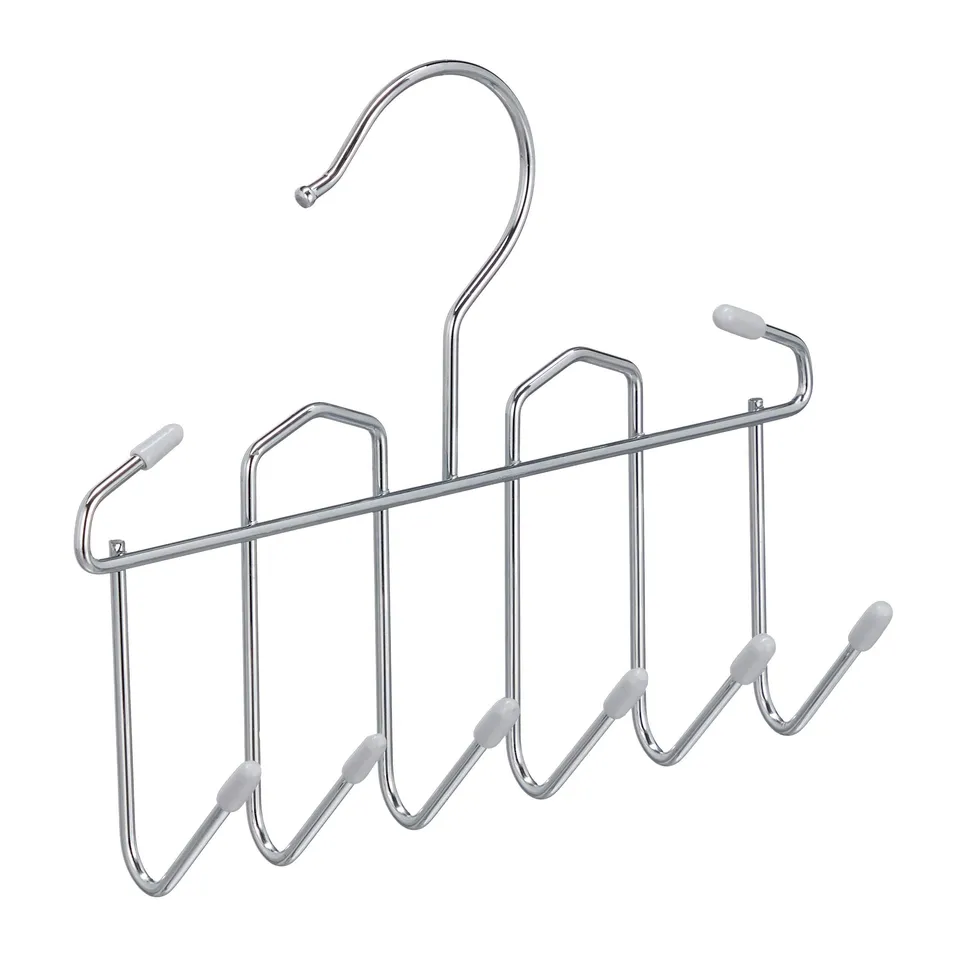 relaxdays-g-rtelhalter-silber-metall-mit-8-haken-16x20x4-5-cm image 1
