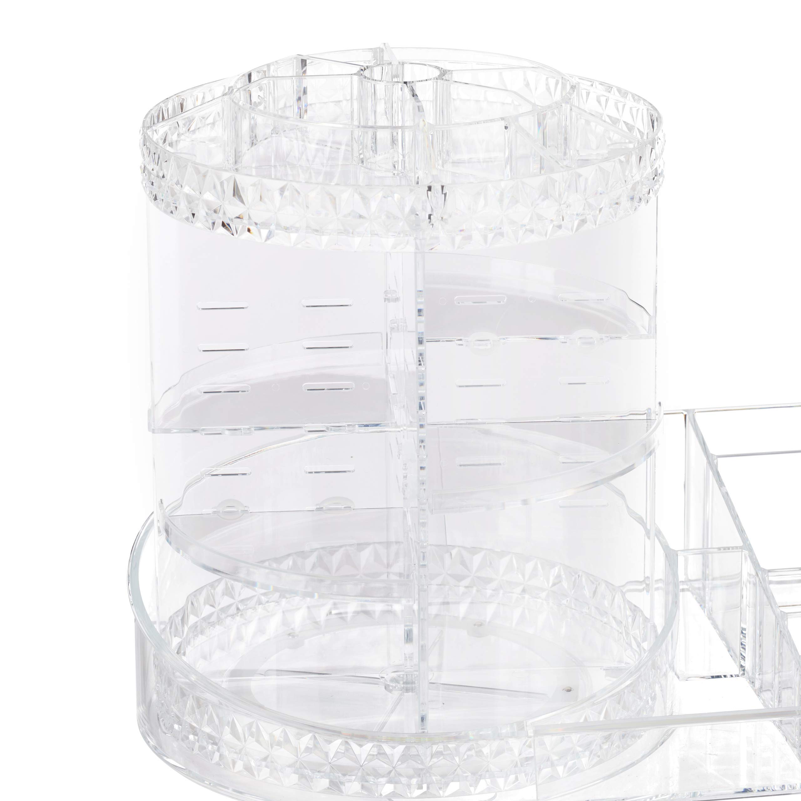 relaxdays-make-up-organizer-360-drehbar-transparent image 6