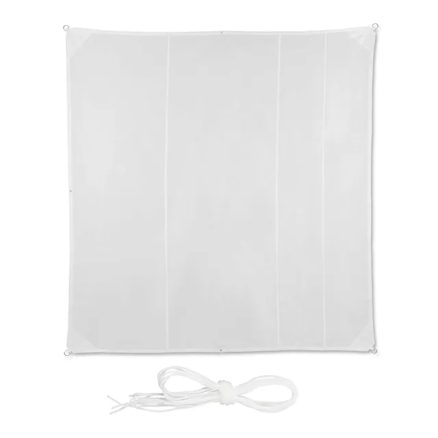 relaxdays-sonnensegel-quadratisch-5-x-5-m-wasserabweisend-uv-schutz-wei image 1