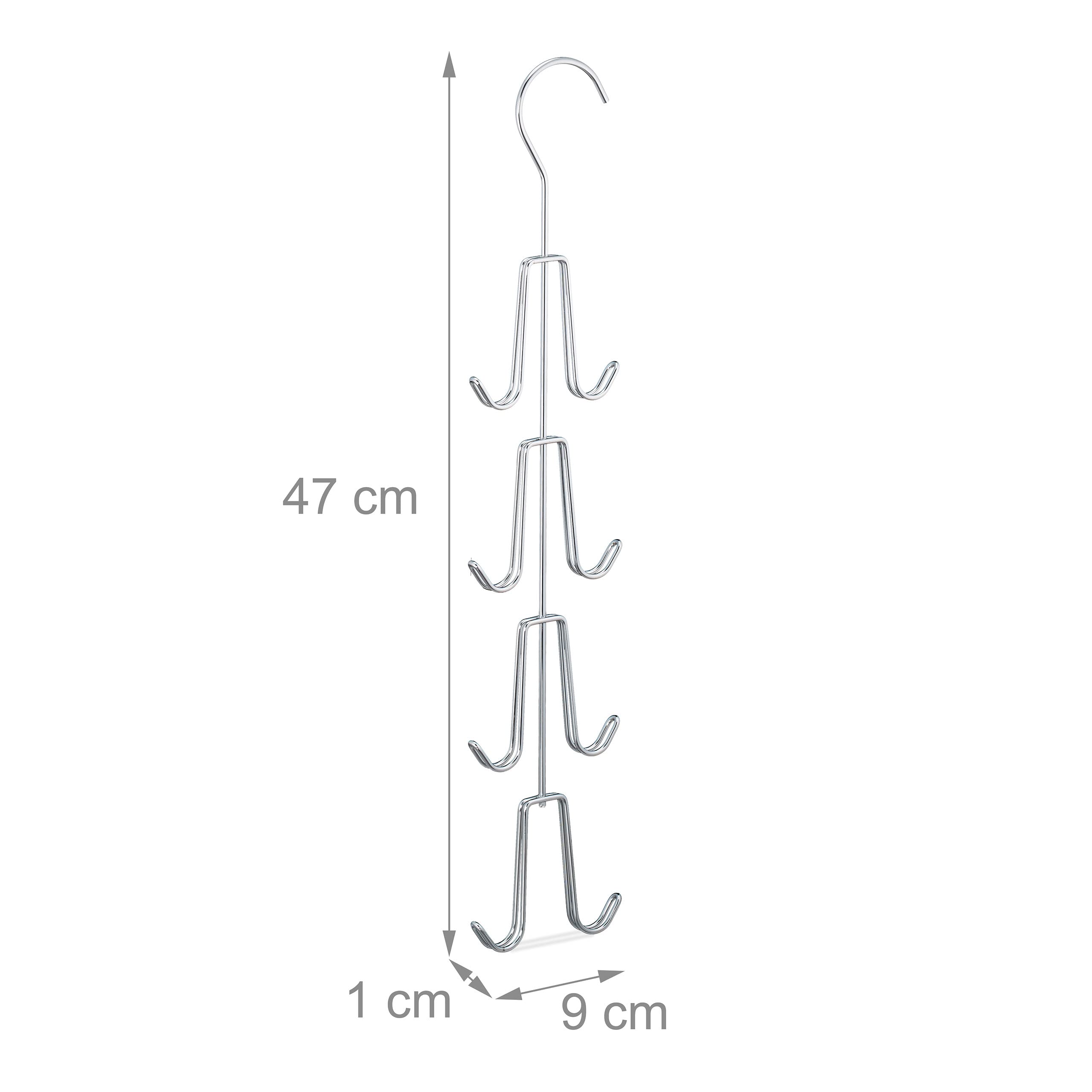relaxdays-g-rtelhalter-3er-set-metall-8-haken-silber image 4