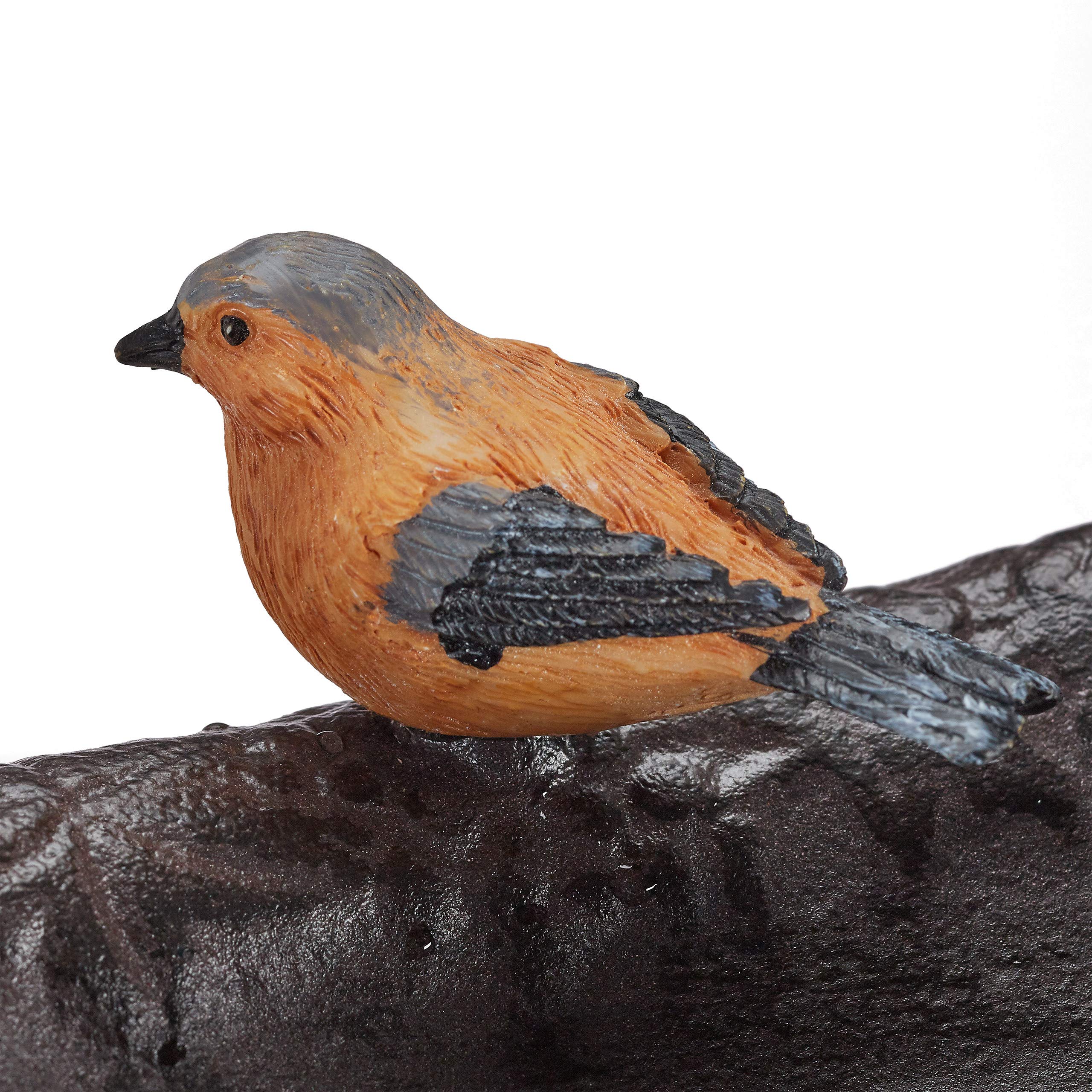 relaxdays-vogeltr-nke-gusseisen-mit-vogel-24-cm-braun image 7