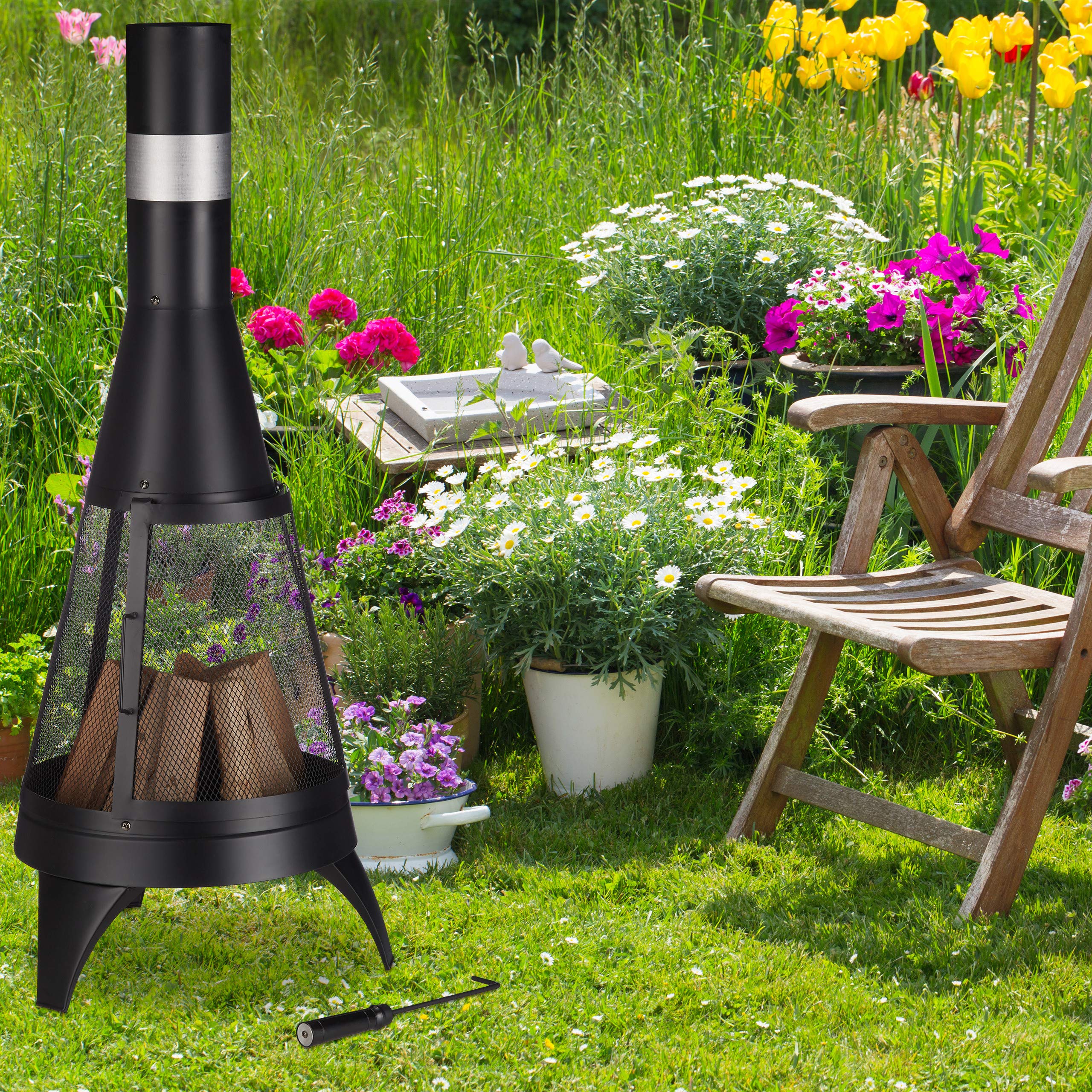 relaxdays-terrassenofen-mit-offener-feuerkammer-gartenofen-stahl-schwarz-120-x-4 image 3